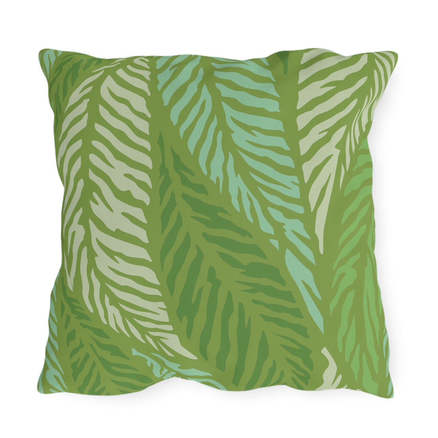 Green Leaves Pattern Pillow (Free Shipping)