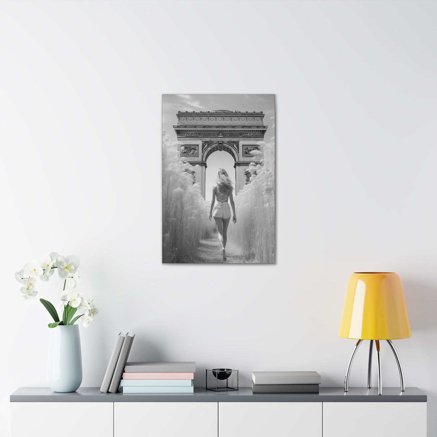 Arc de Triomphe Apocalypse Wall Art, Print on Canvas Gallery Wraps (FREE SHIPPING)