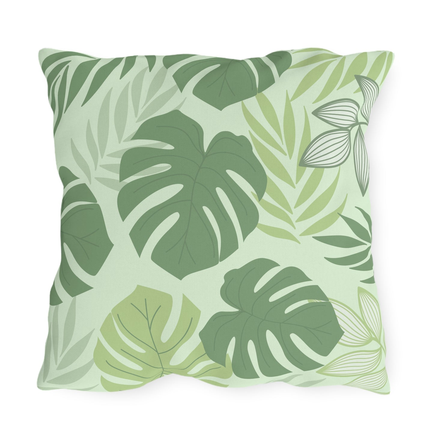 Tropical Palm Leaves Pillow (FREE SHIPPING)