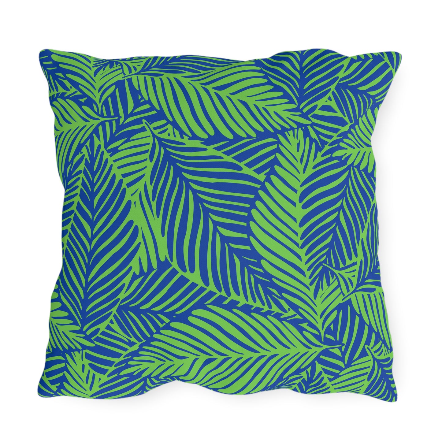 Green Blue Leaves Outdoor Pillows (FREE SHIPPING)