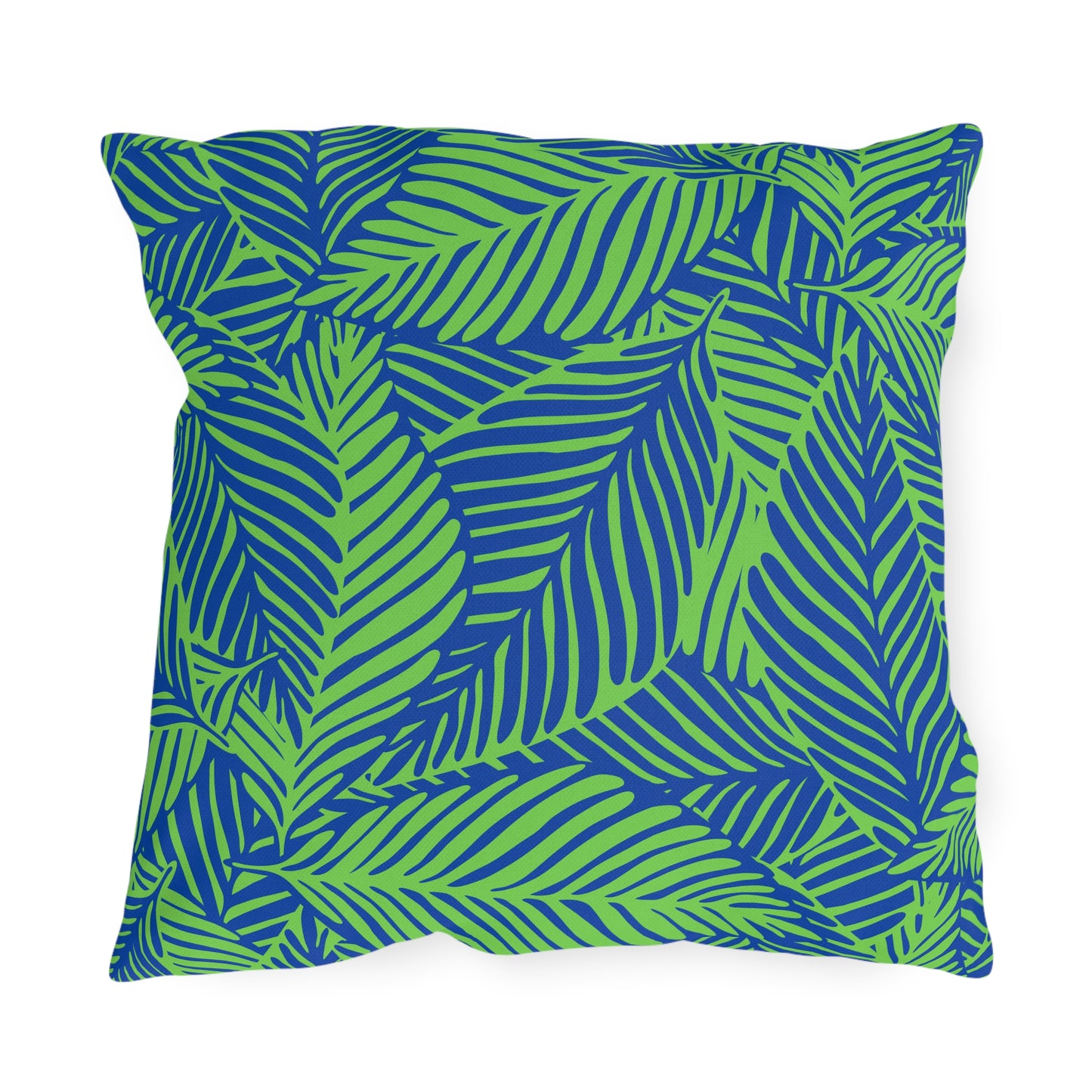 Green Blue Leaves Outdoor Pillows (FREE SHIPPING)