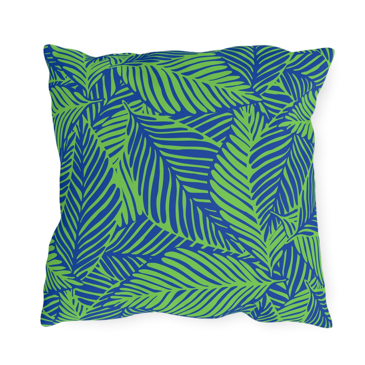 Green Blue Leaves Outdoor Pillows (FREE SHIPPING)