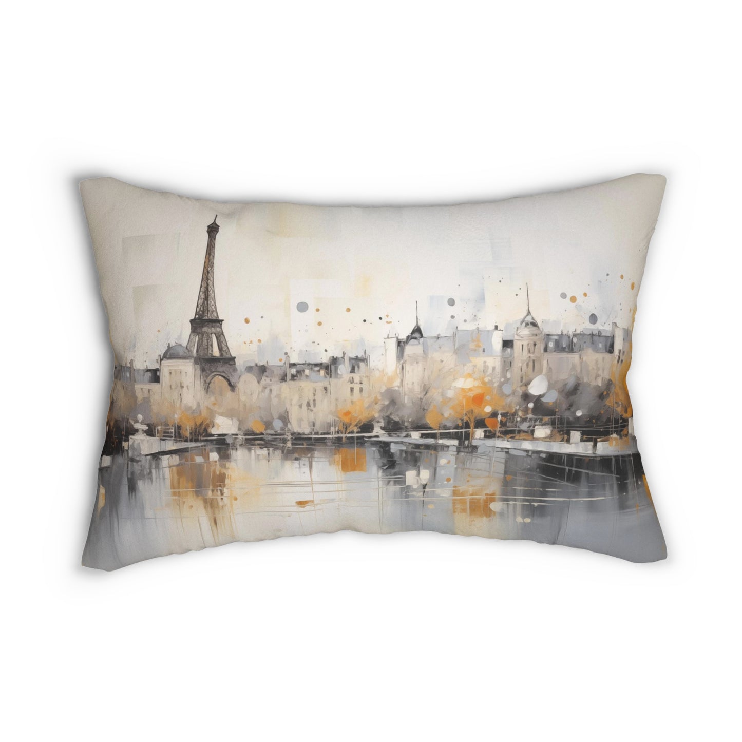 Paris City-scape Lumbar Pillow (FREE SHIPPING)