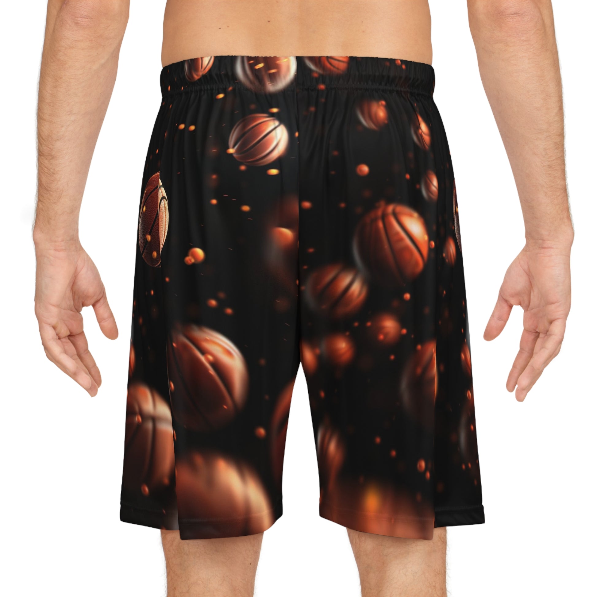 Avenue Road Custom Basketball Shorts, Model Back side