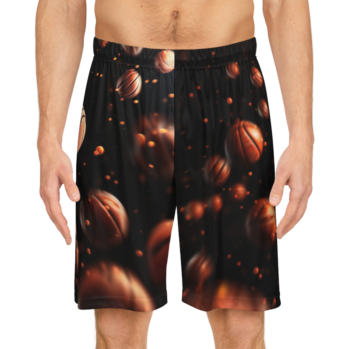 Avenue Road Custom Basketball Shorts, Model Front side