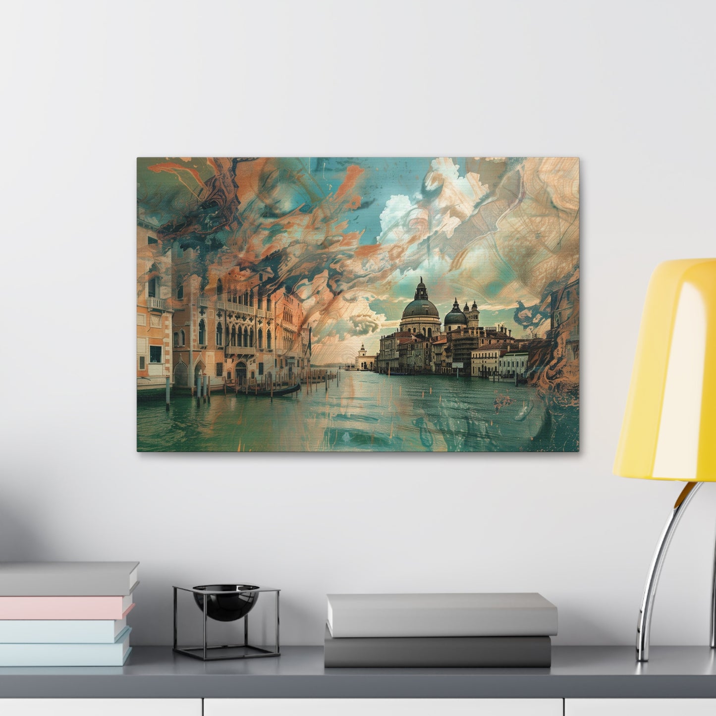 St. Mark's Basilica Venice Wall Art, Print on Warped Matte Canvas (FREE SHIPPING)