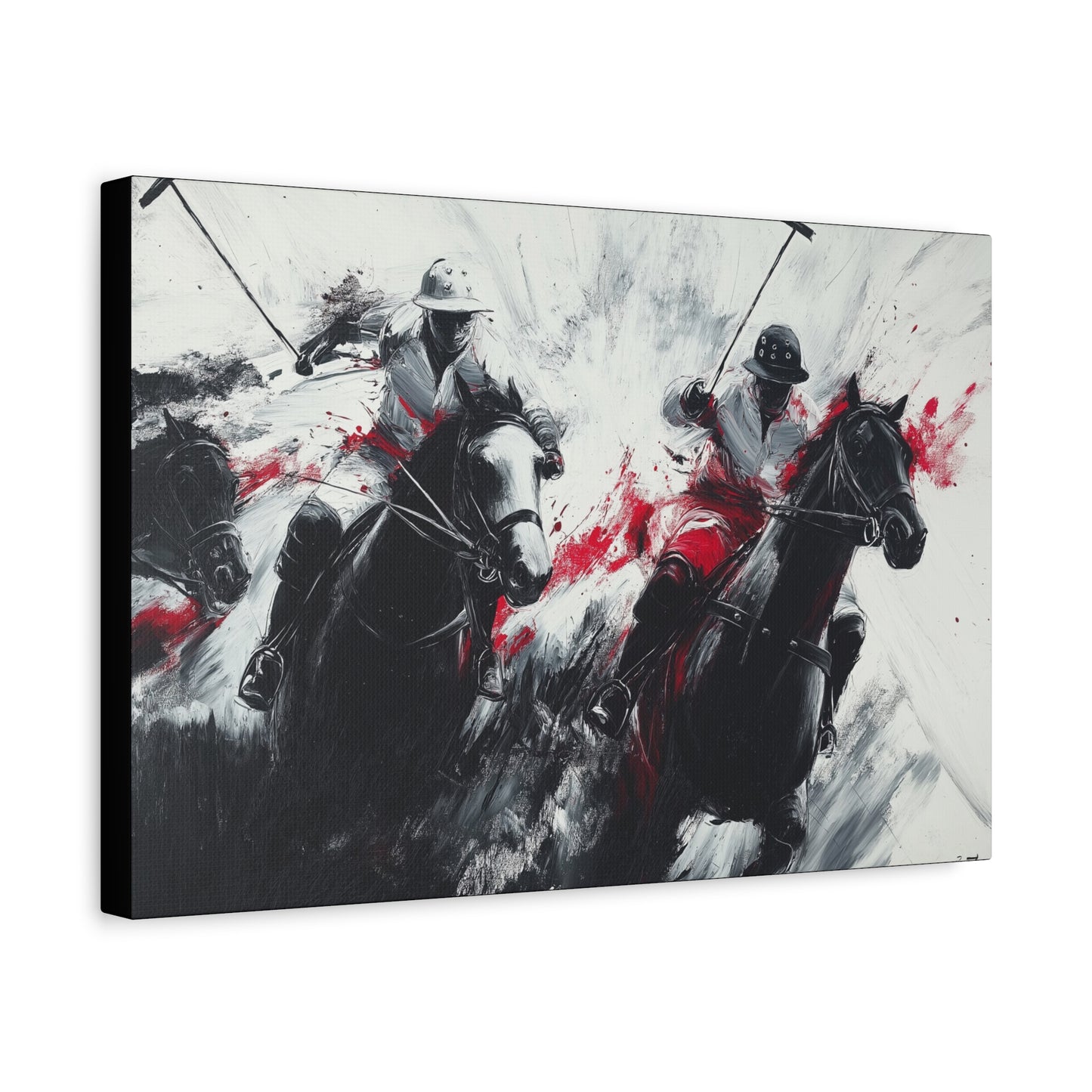 Polo Players and Ponies Game Day Wall Art (FREE SHIPPING)
