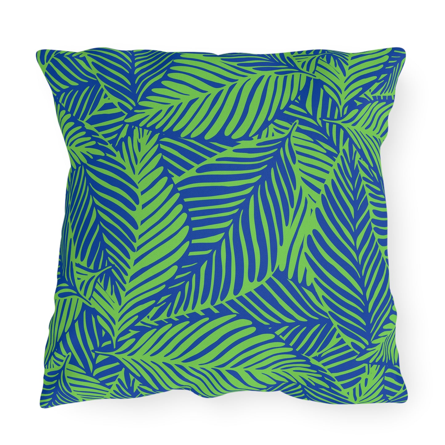 Green Blue Leaves Outdoor Pillows (FREE SHIPPING)