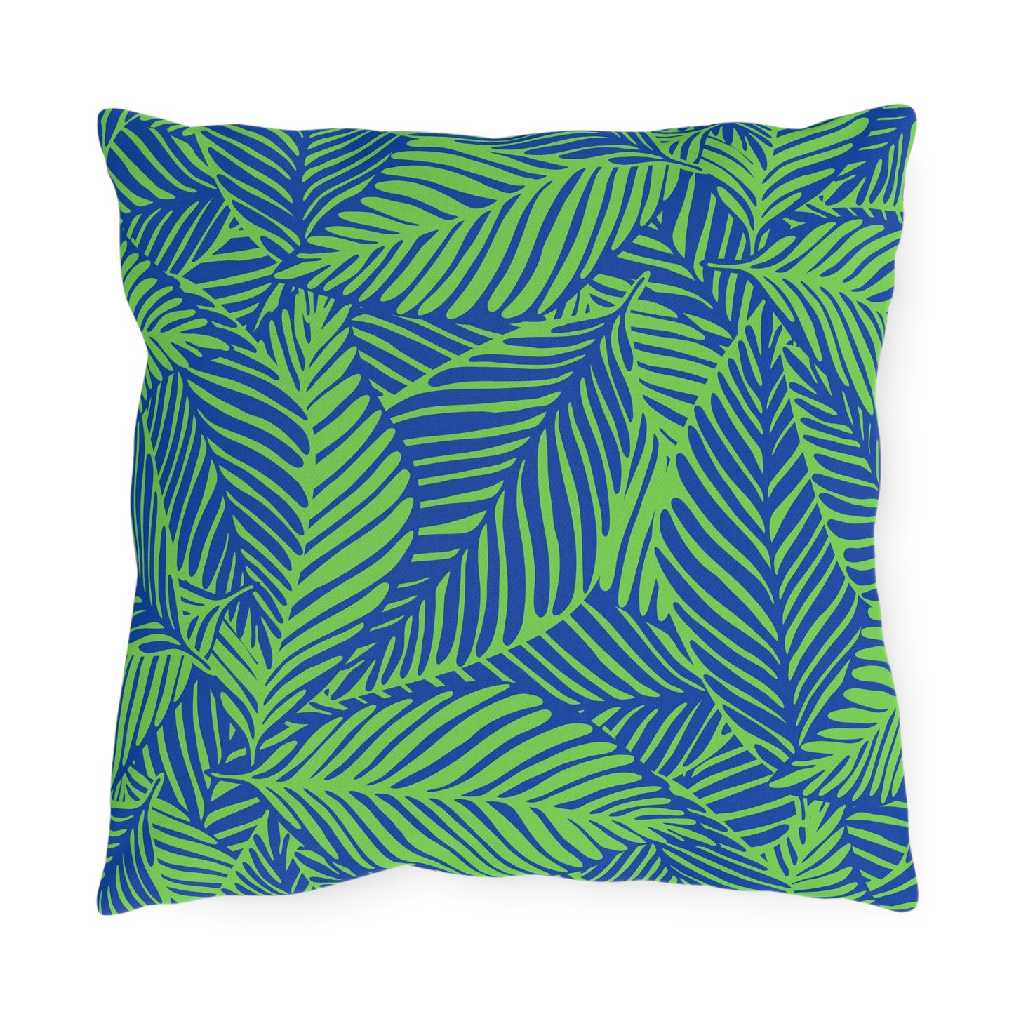 Green Blue Leaves Outdoor Pillows (FREE SHIPPING)