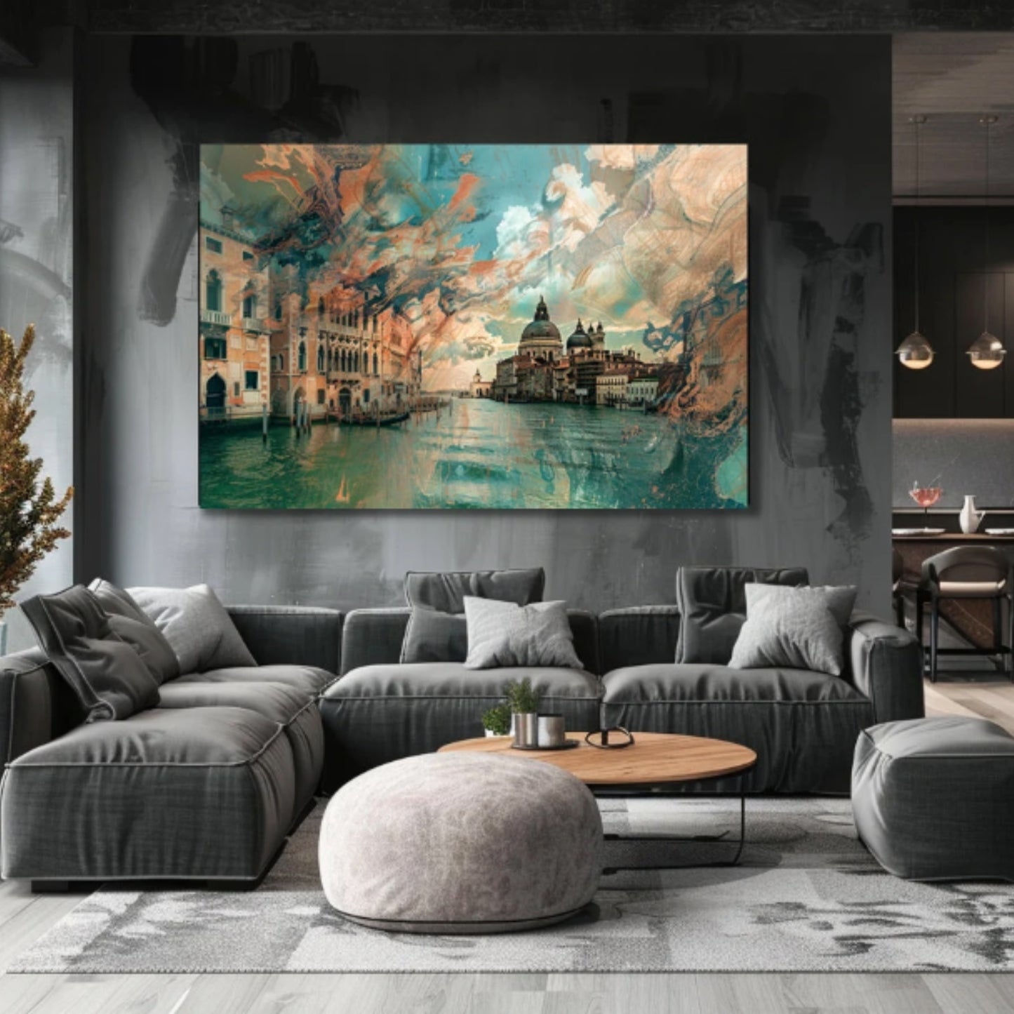 St. Mark's Basilica Venice Wall Art, Print on Warped Matte Canvas (FREE SHIPPING)
