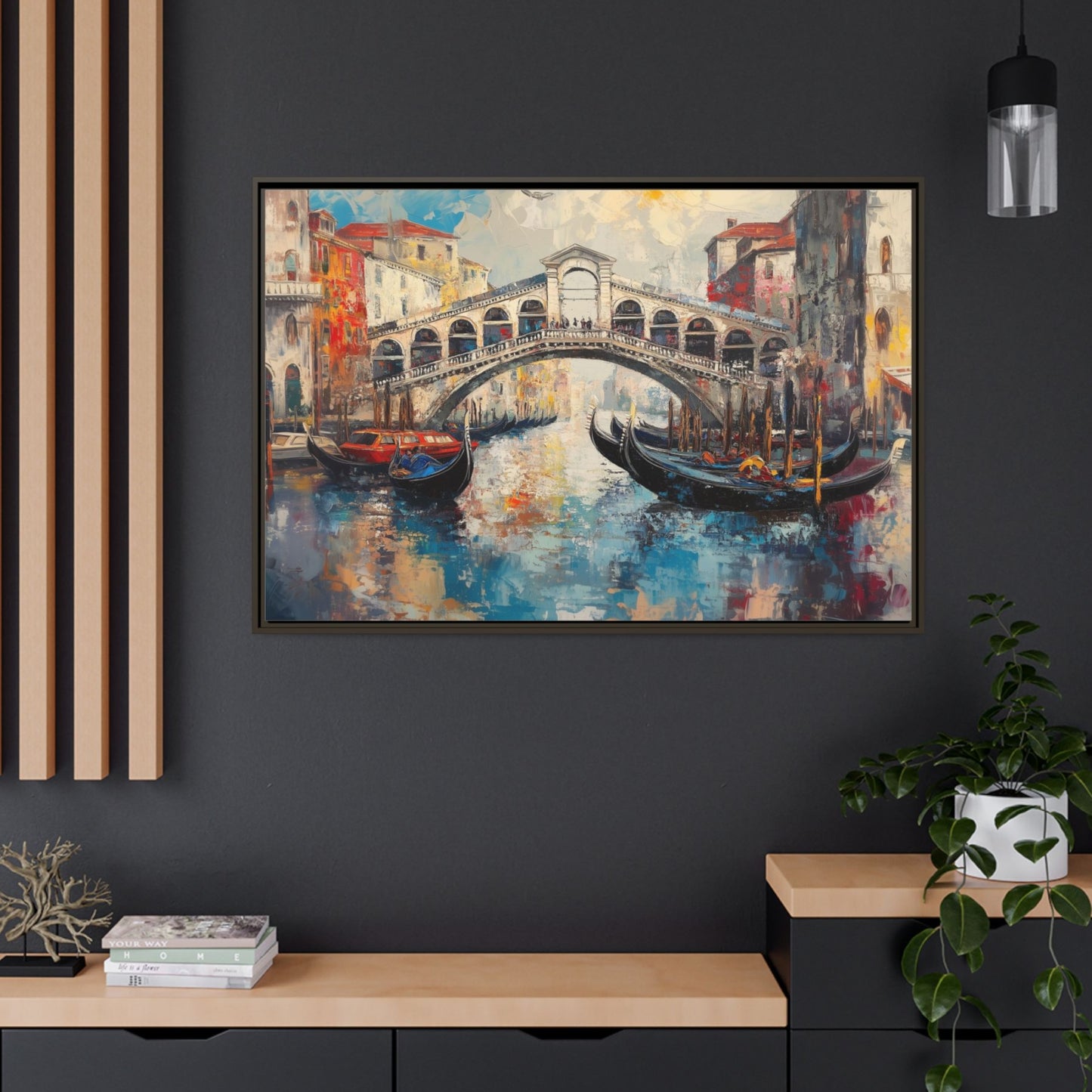 St. Mark's Basilica Venice Wall Art, Print on Warped Matte Canvas (FREE SHIPPING)