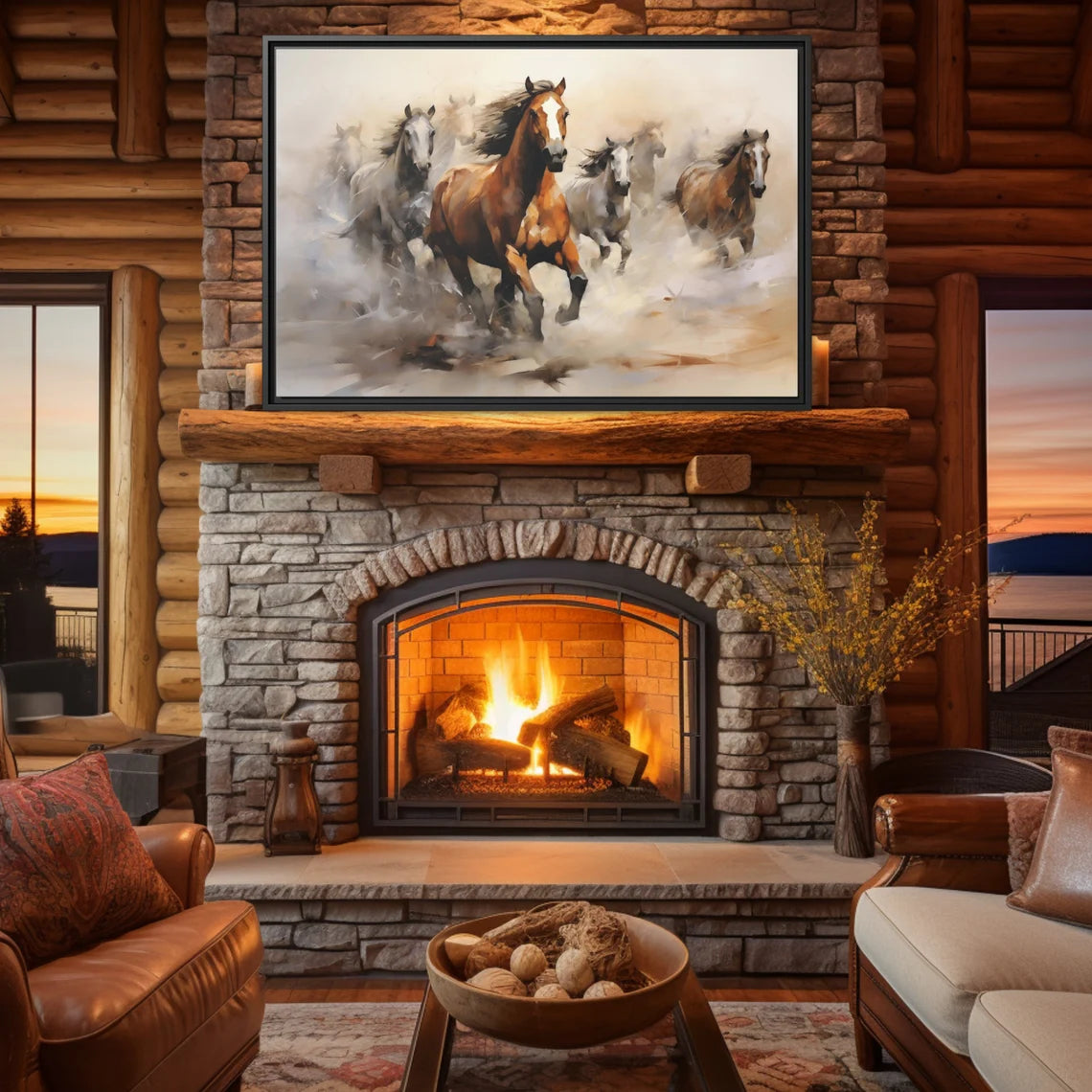 Fireplace Mantle Art