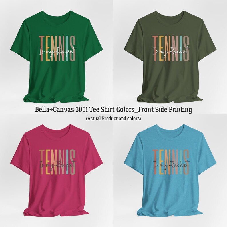 Sporty Tennis T-Shirt_Color Selection 02