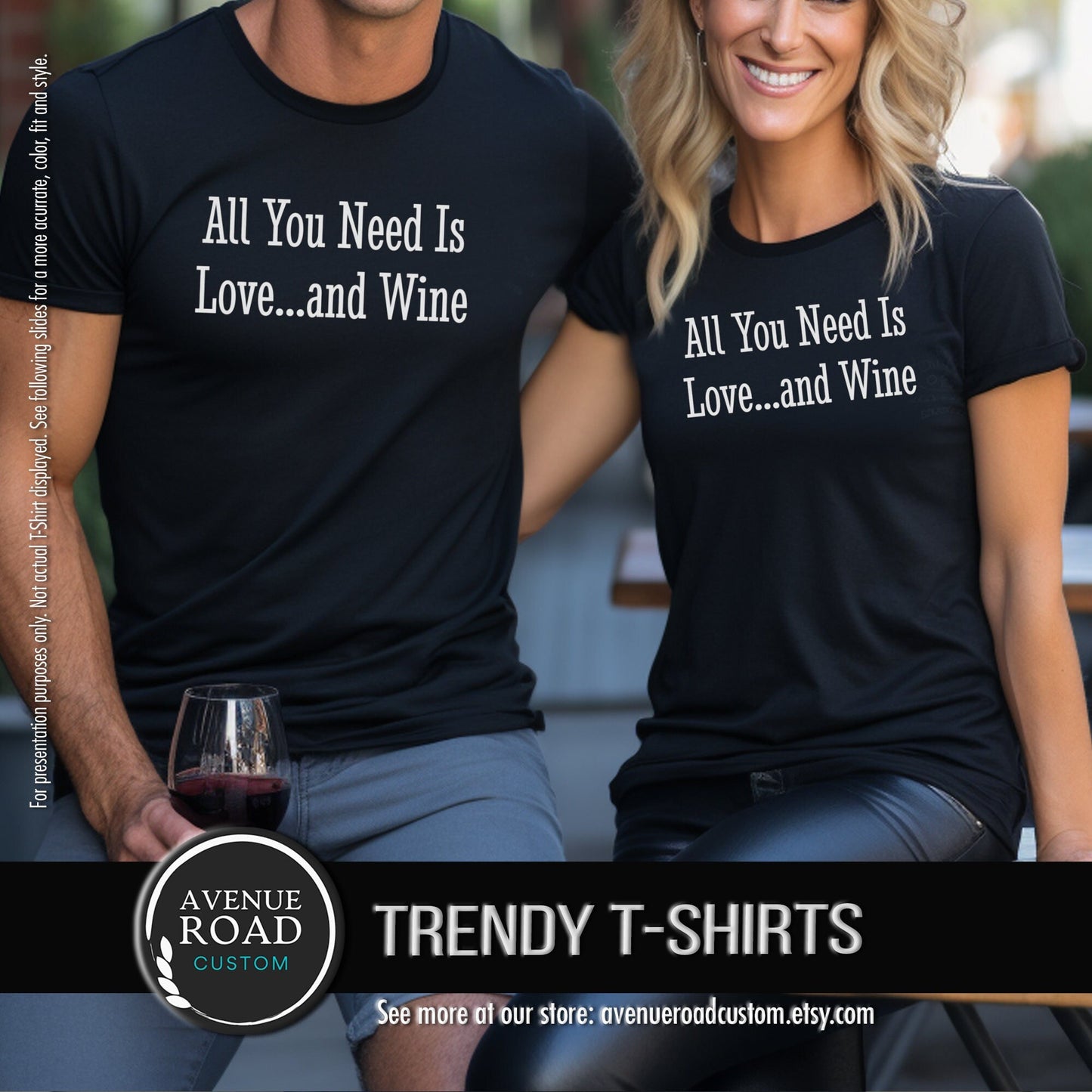 Love and Wine enthusiasts T-Shirt