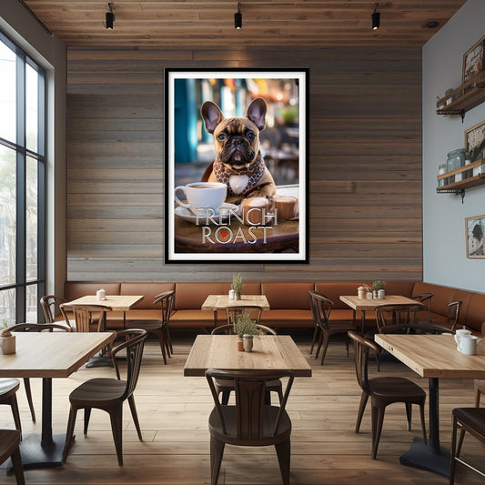 French Bulldog, French Roast_Cafe Decor