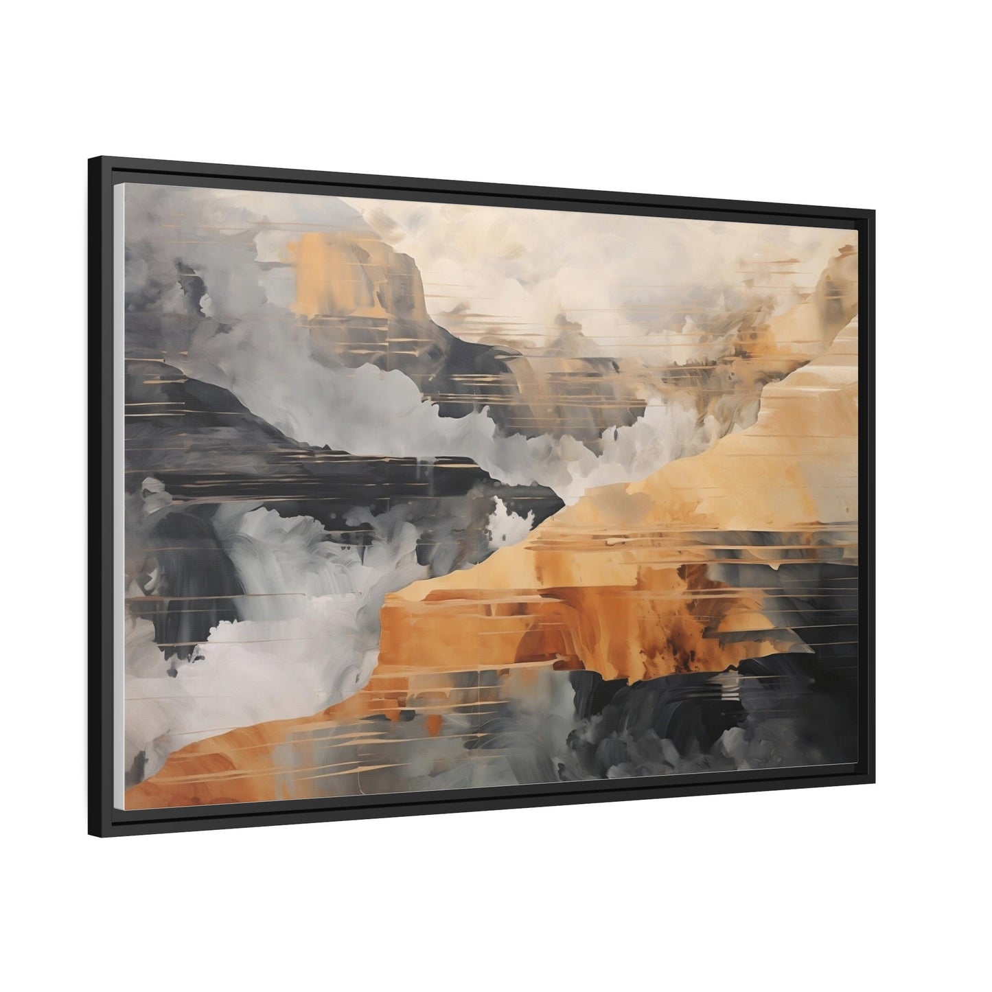 Grand Canyon Abstract Wall Art_Perspective close up