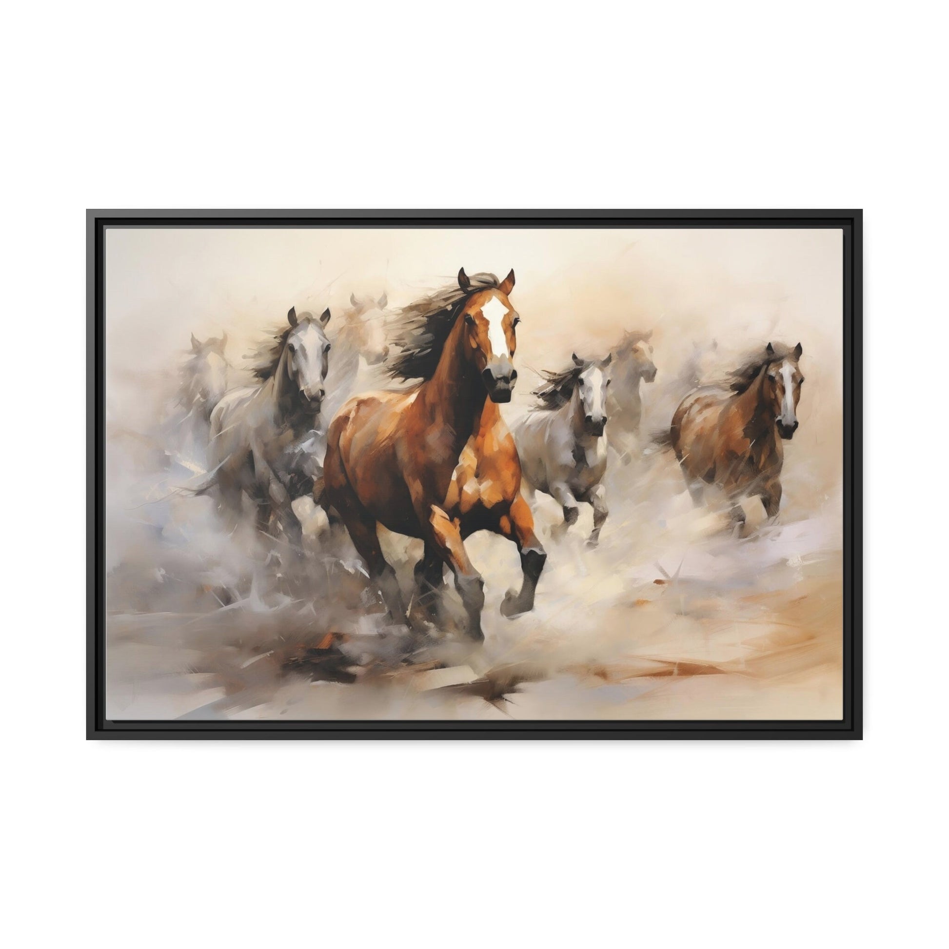 Wild Horses Wall Art_Front View