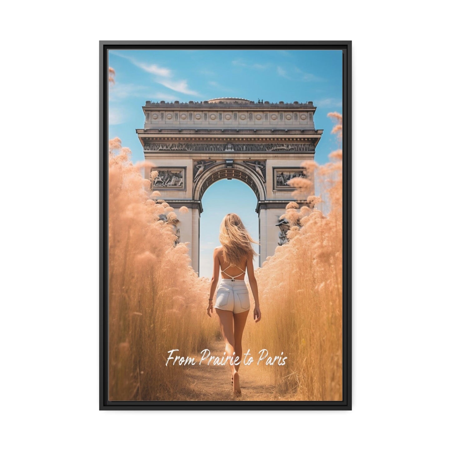 Paris: Arc de Triomphe Wall Art_Front View