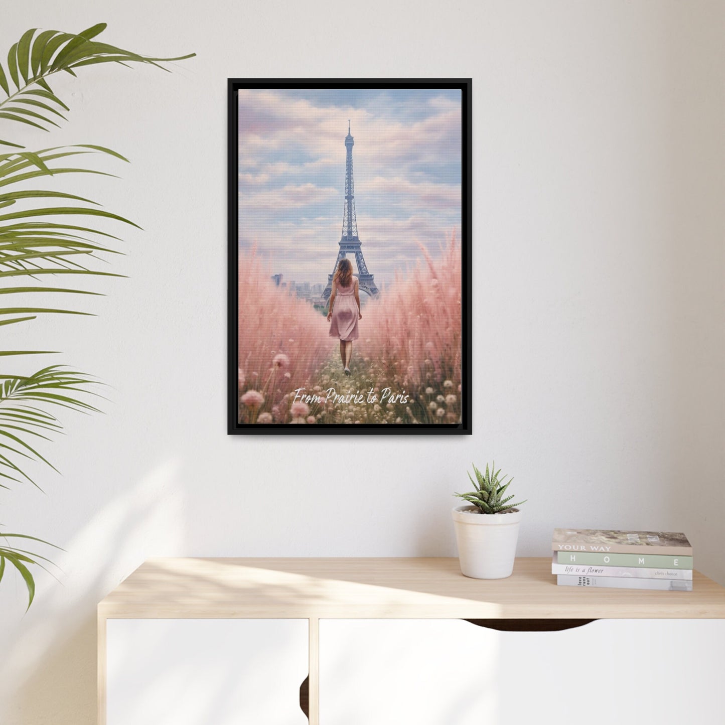 Eiffel Tower Paris Wall Art_Surreal_Bedroom Decor