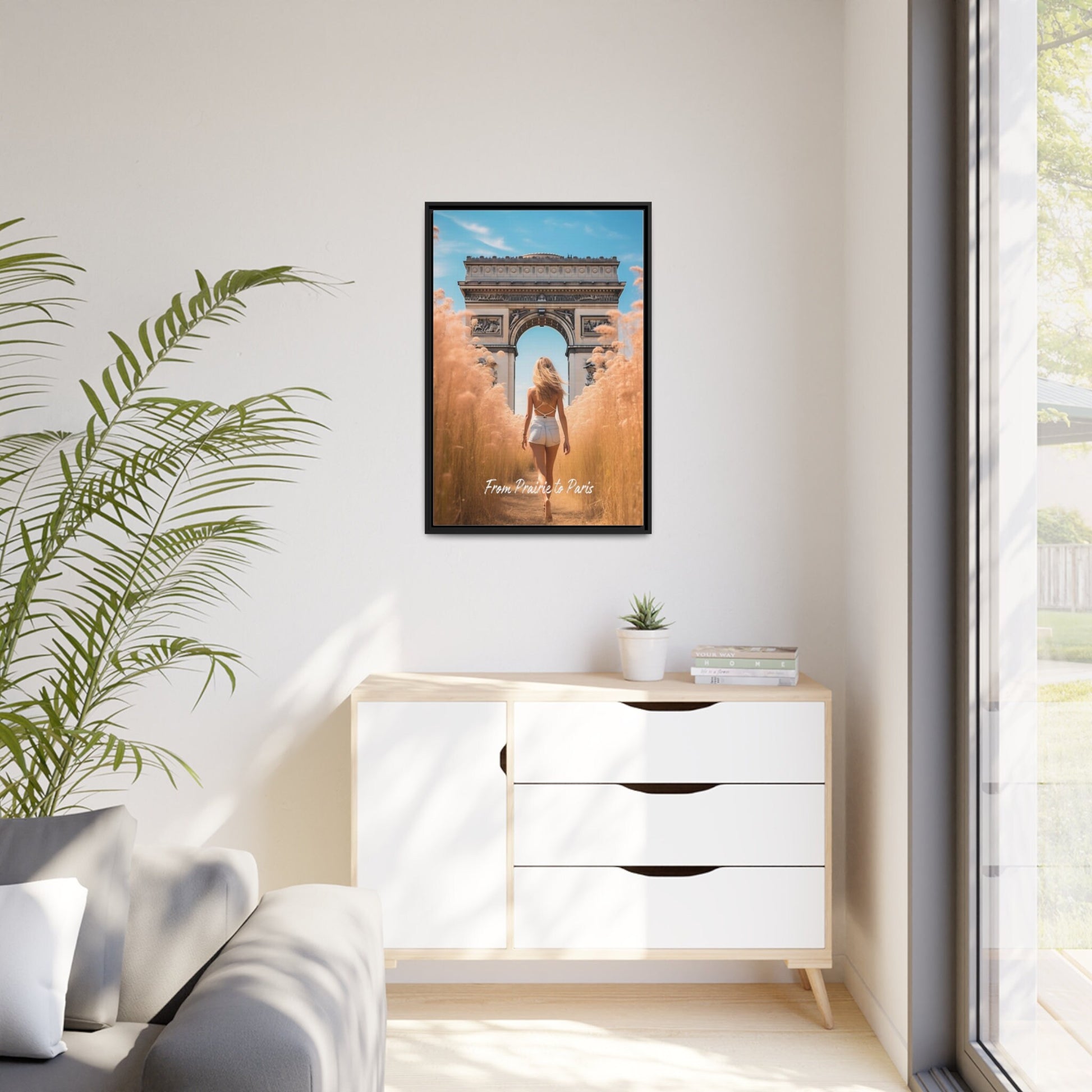 Paris: Arc de Triomphe Wall Art_Living Room Decor