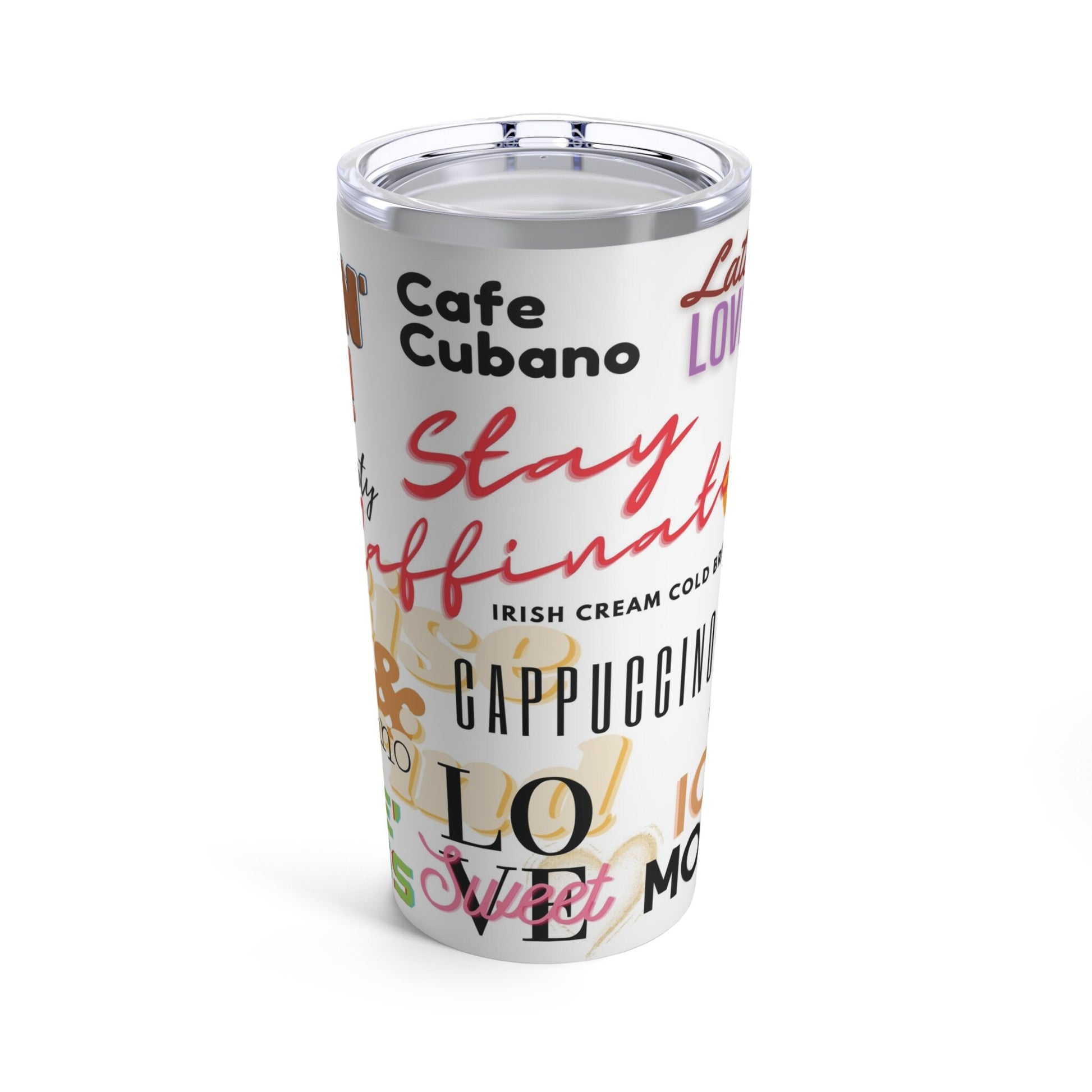 Coffee Aficionado's Graphics Tumbler_Cafe Cubano