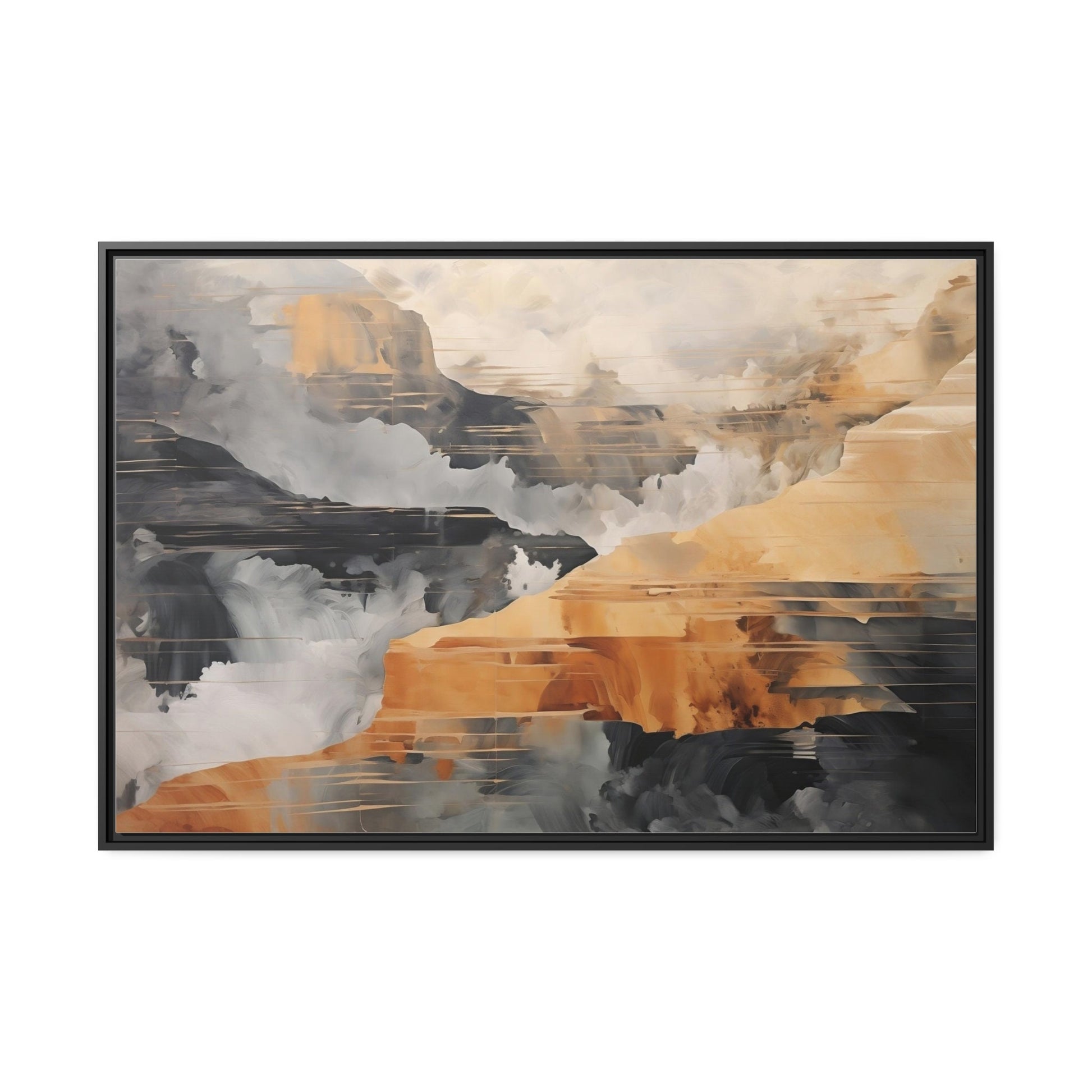 Grand Canyon Abstract Wall Art_Front View