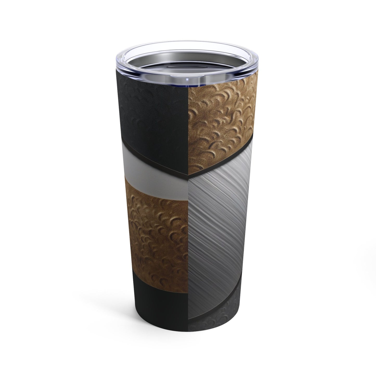 Faux Metallic Tumbler Design_Rotated View 03