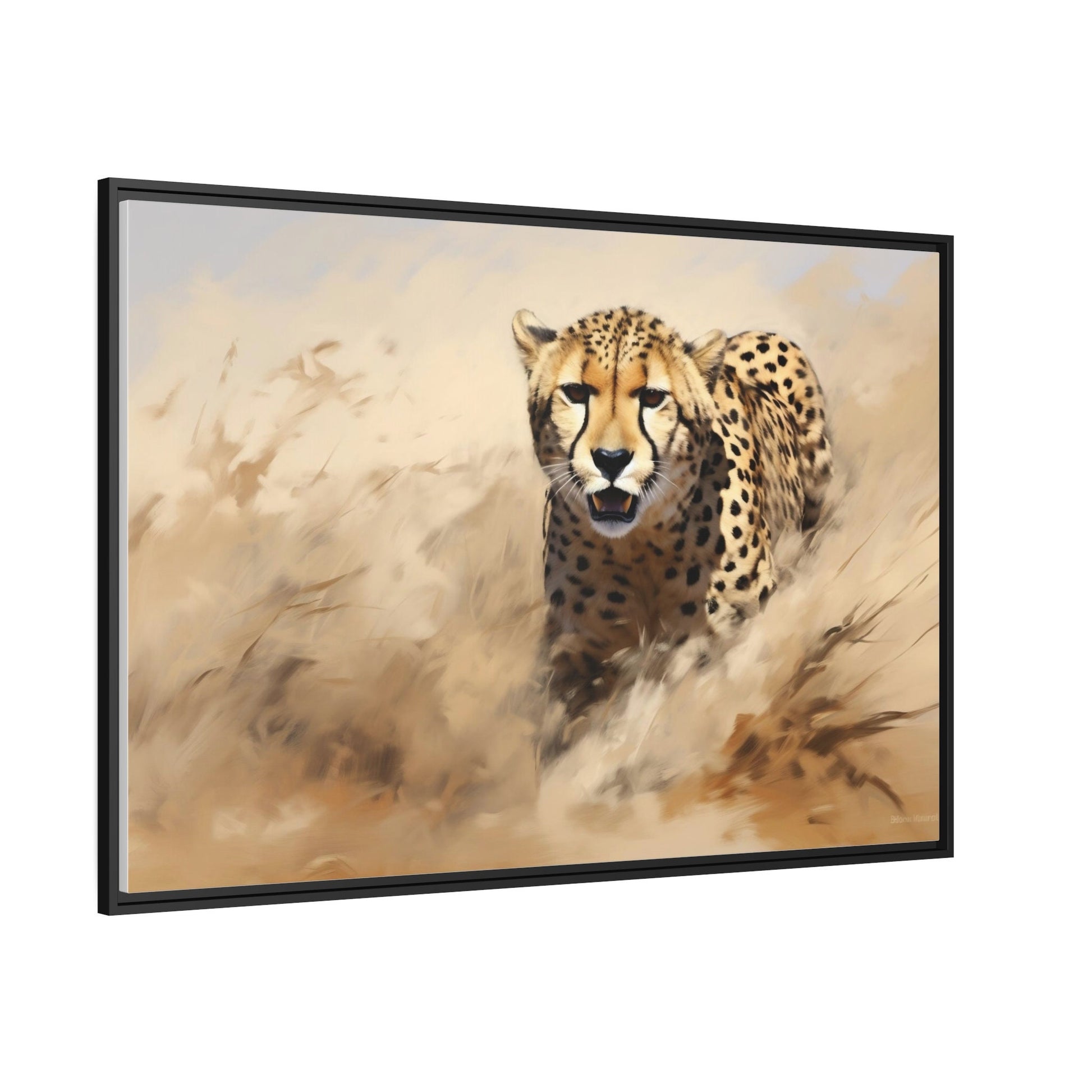 Cheetah Wall Art_Side View