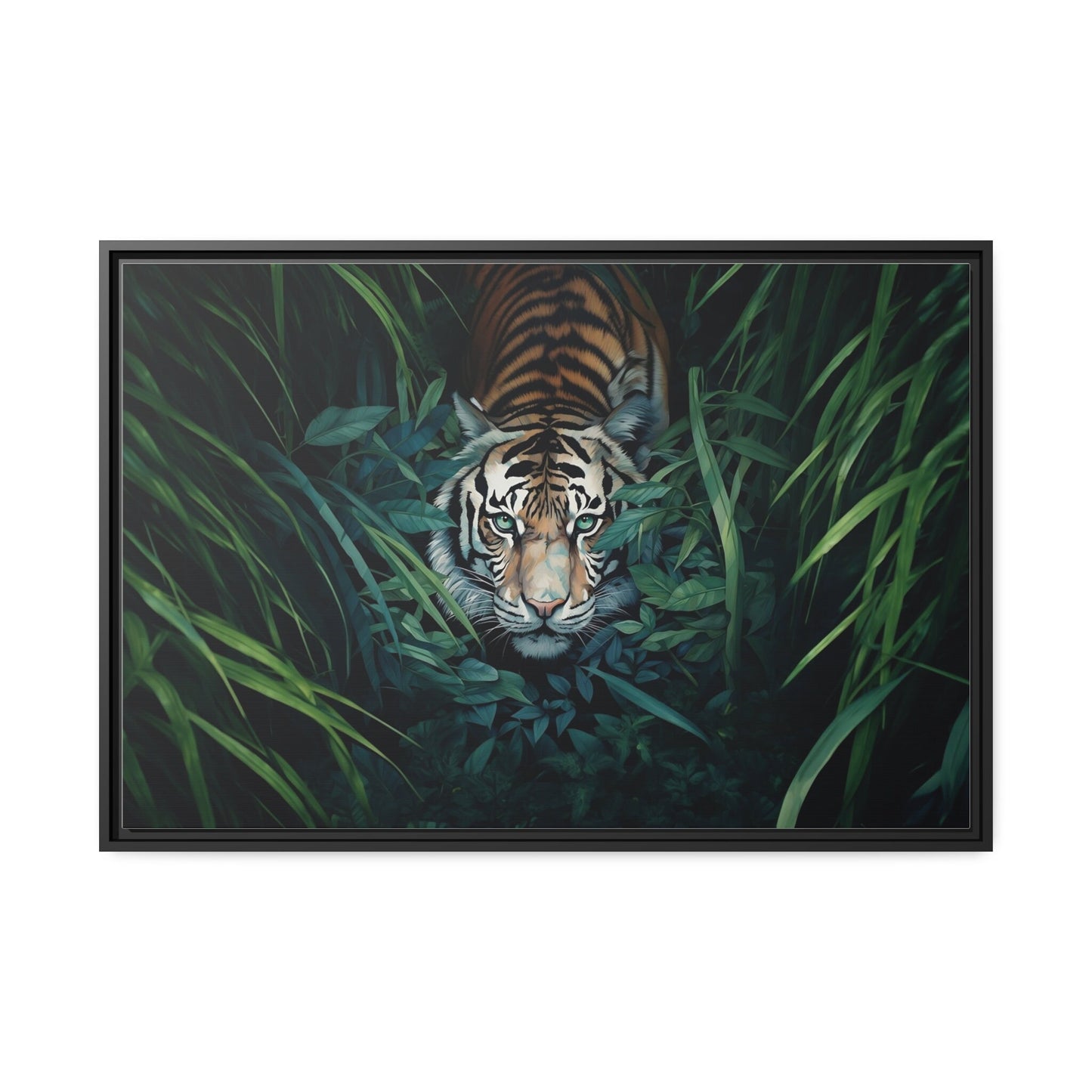 Abstract Painting, Tiger Wall Art_Bedroom Decor