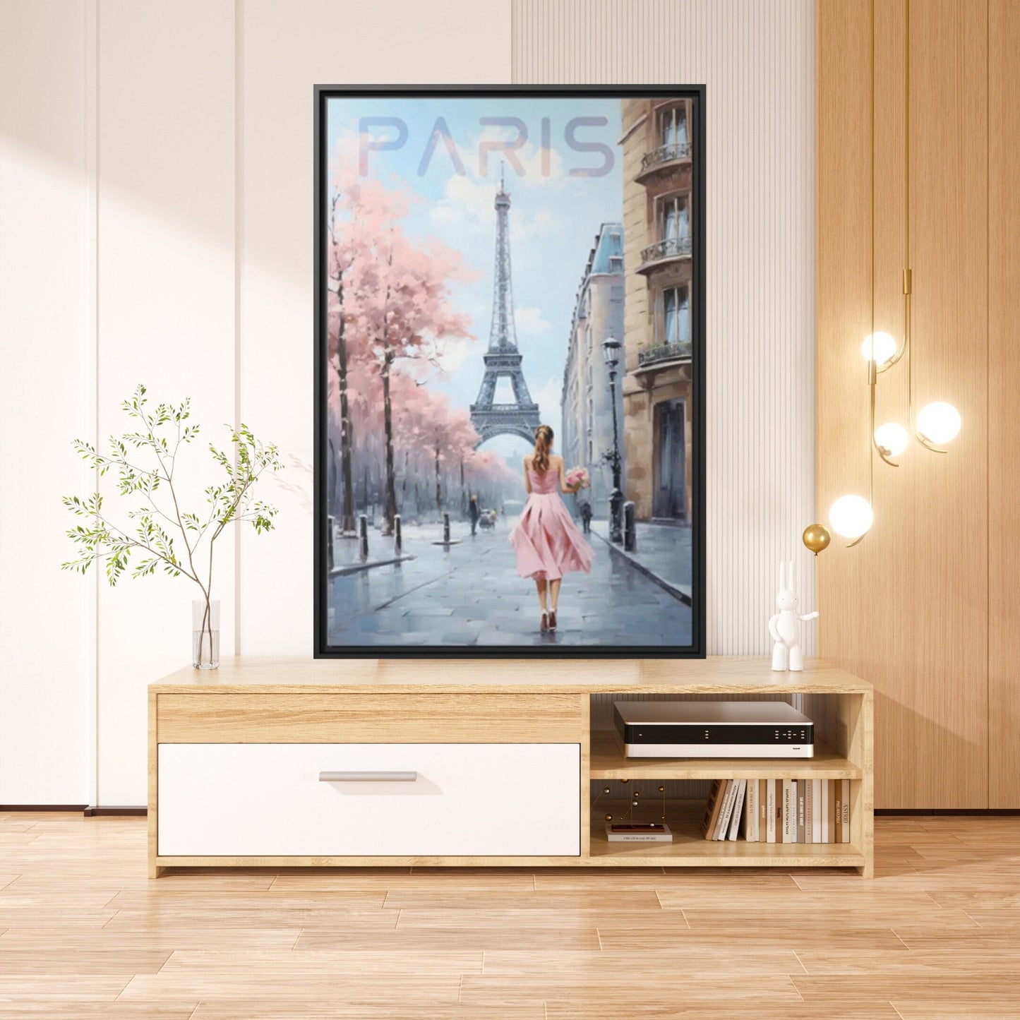 Eiffel Tower Paris Art_Living Room Decor