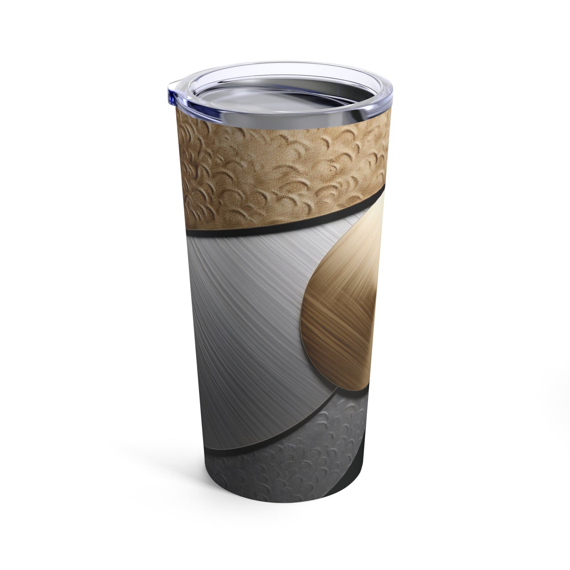 Faux Metallic Tumbler Design_Rotated View 01