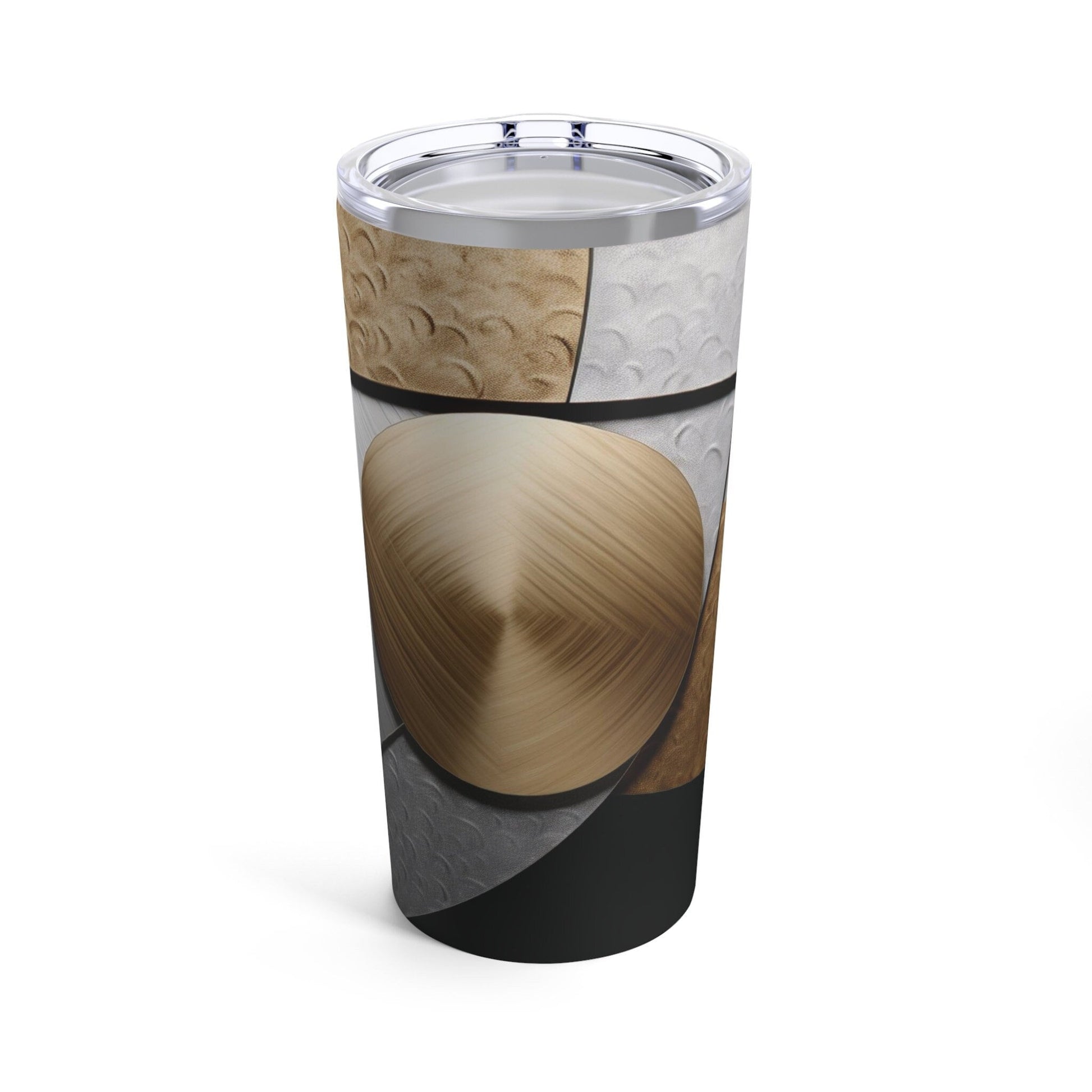 Faux Metallic Tumbler Design_Front View