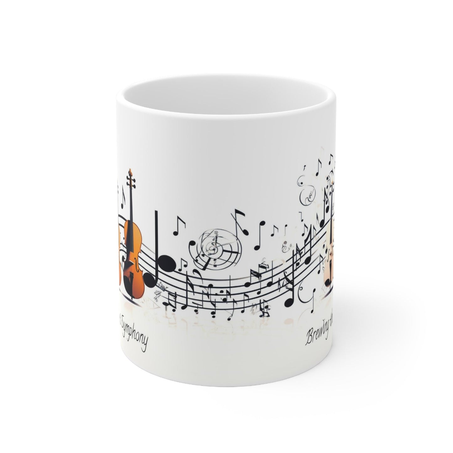 Musician Coffee Lover Mug_Middle View