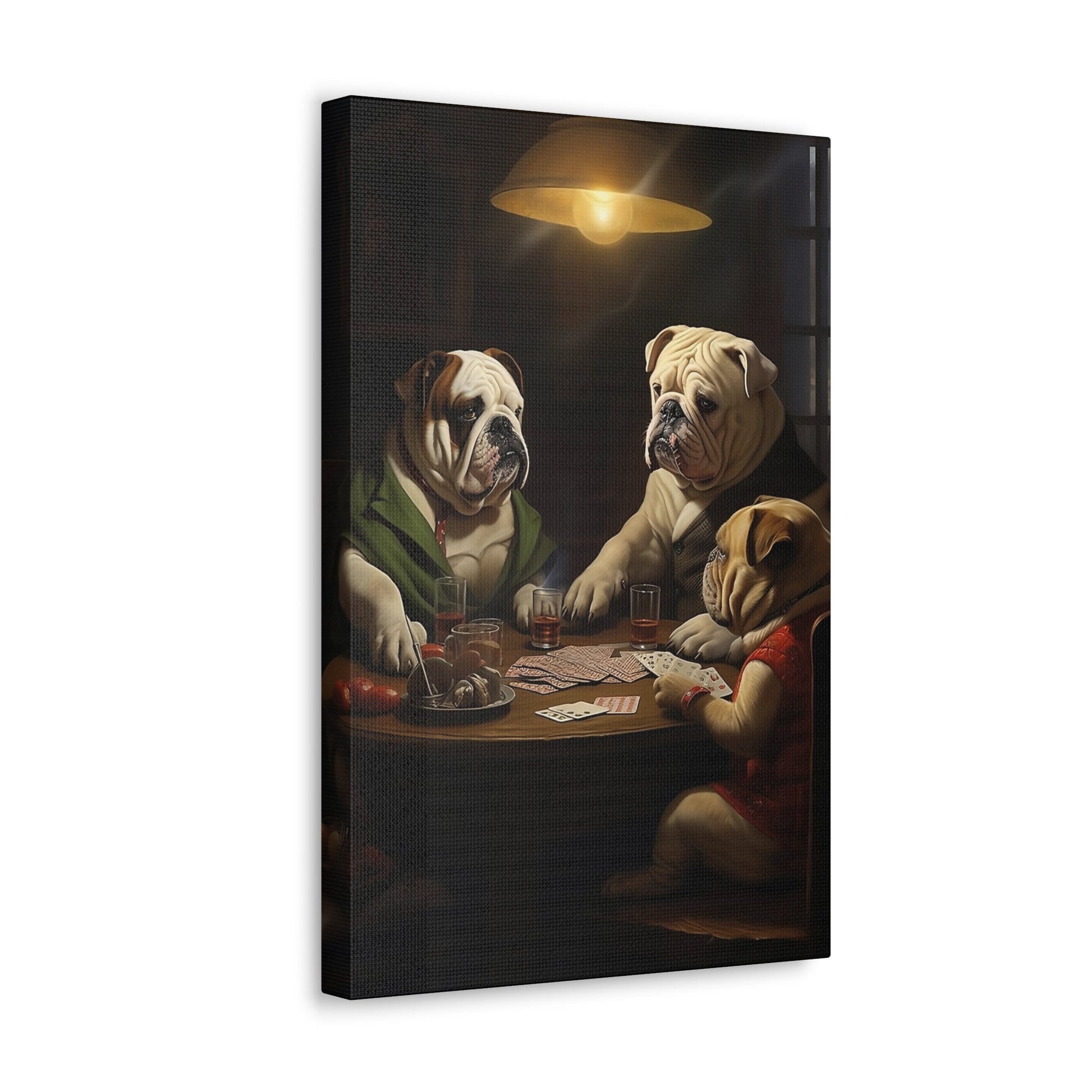 Poker Dogs Wall Art_Bar Decor