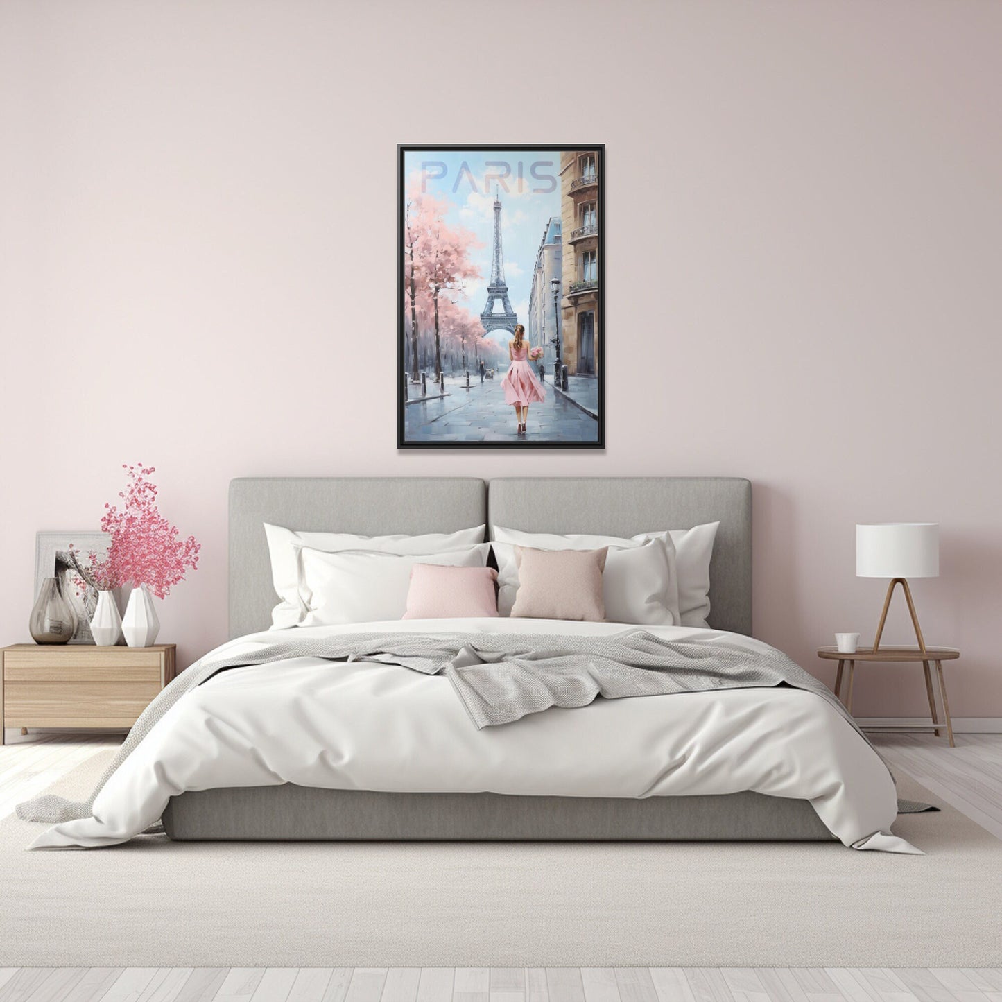 Eiffel Tower Paris Art_Bedroom Decor