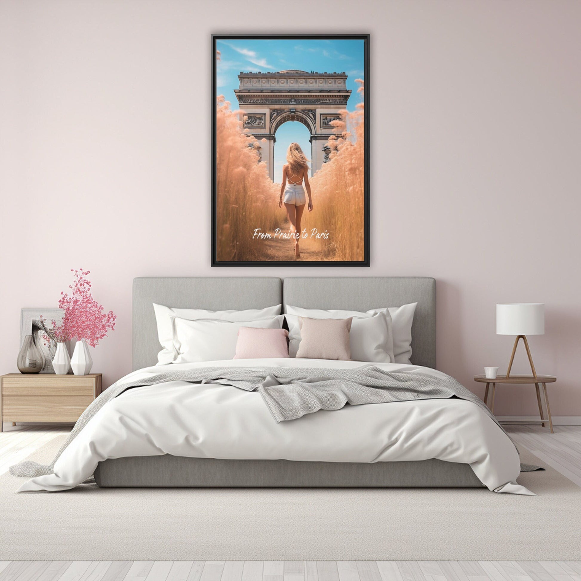 Paris: Arc de Triomphe Wall Art_Bedroom Decor