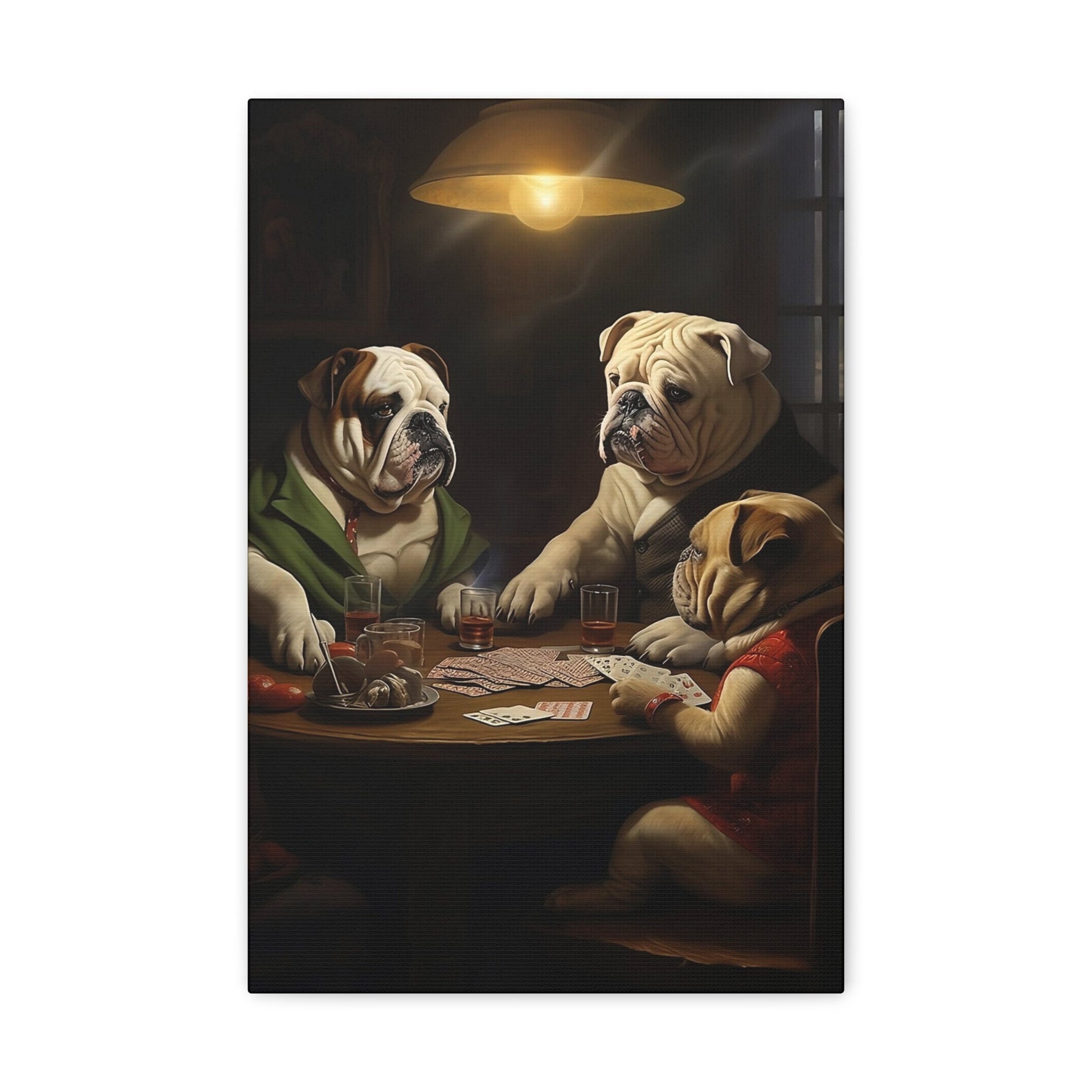 Poker Dogs Wall Art_Man Cave Decor