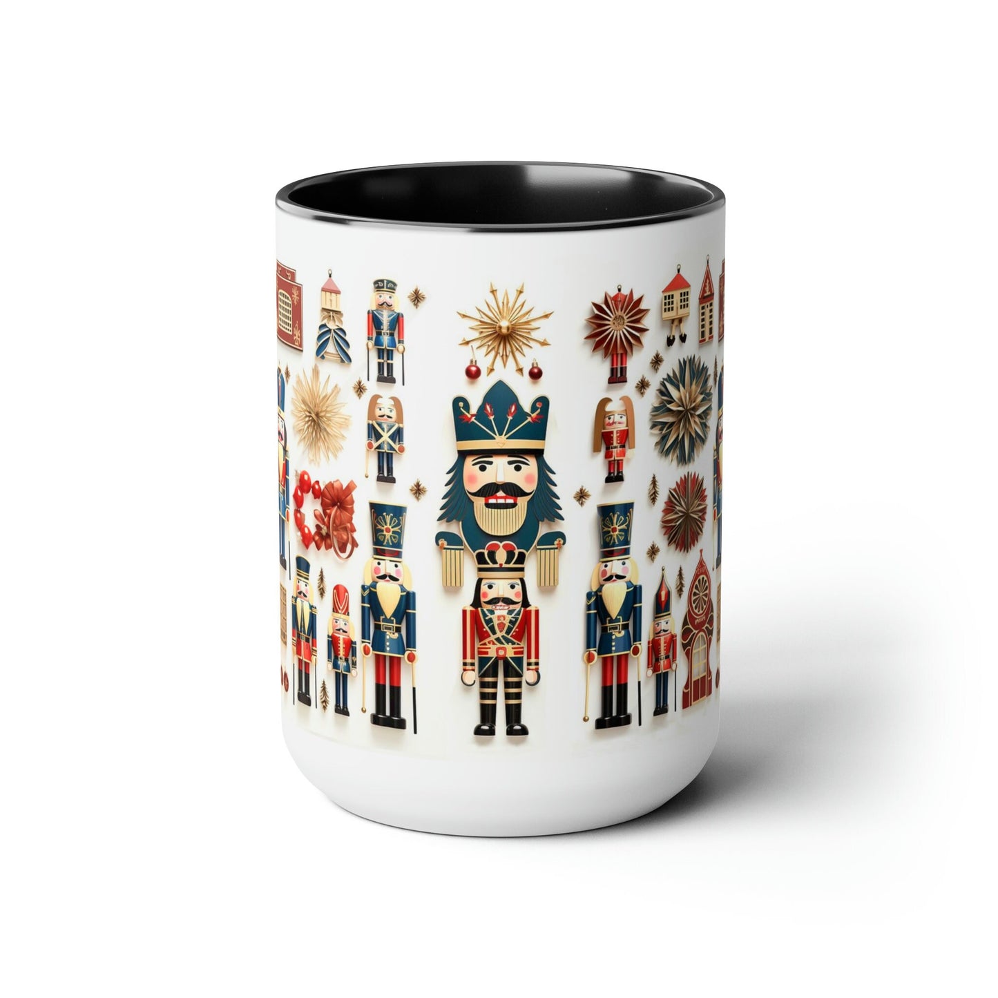 Nutcracker Colorful Mug_Black Accent