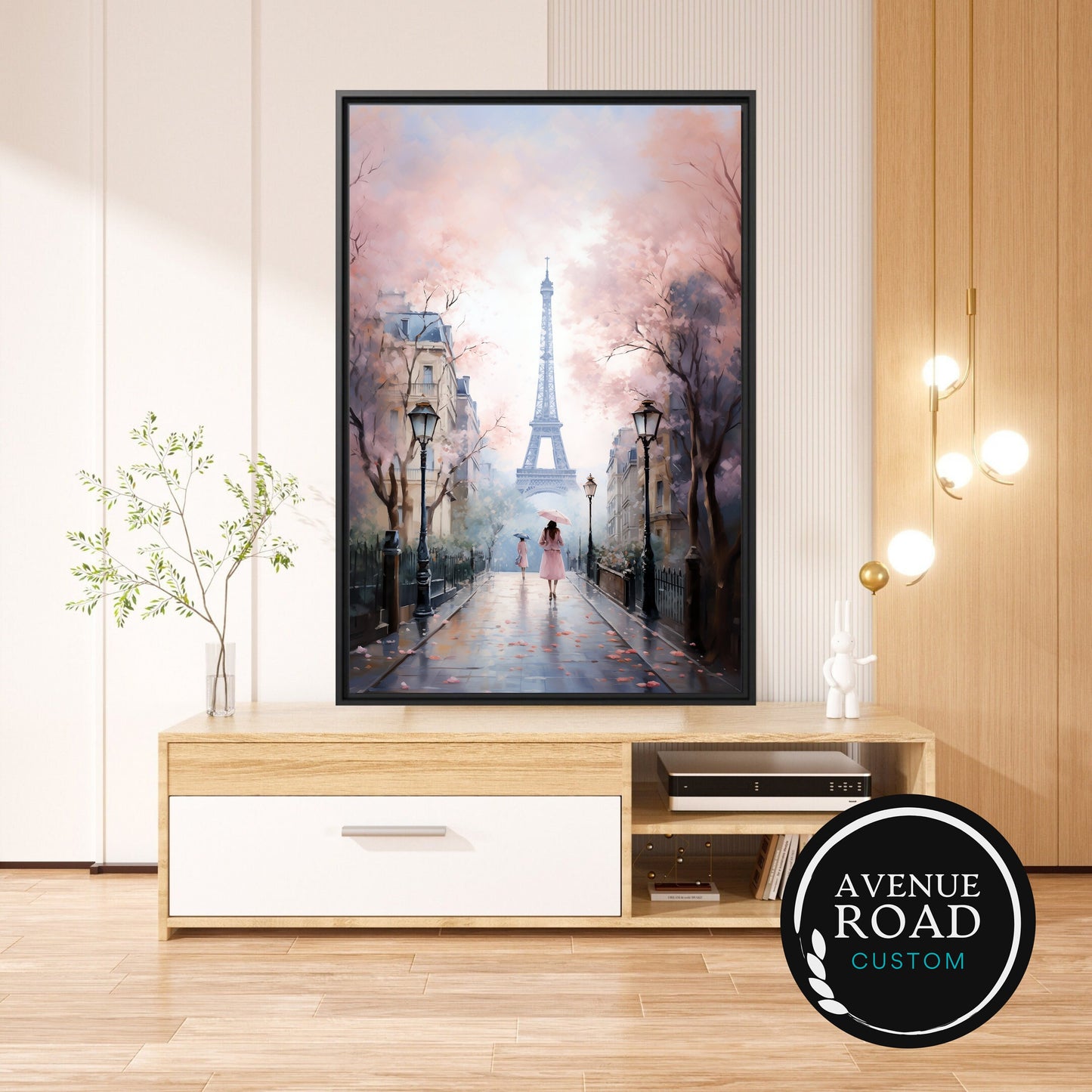 Eiffel Tower Paris Digital Poster_Living room  decor