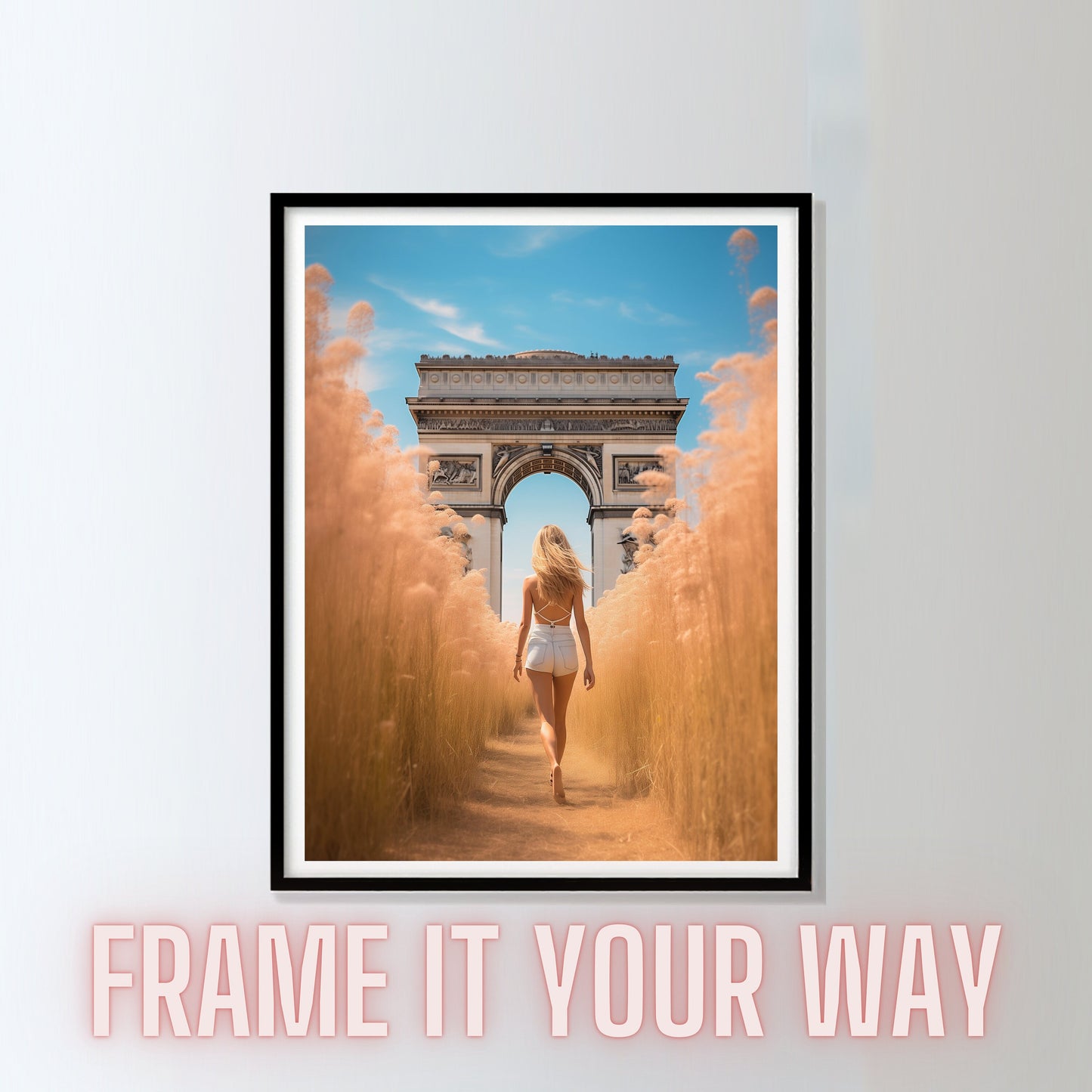 Arc de Triomphe Paris Fantasy_Frame it yourself