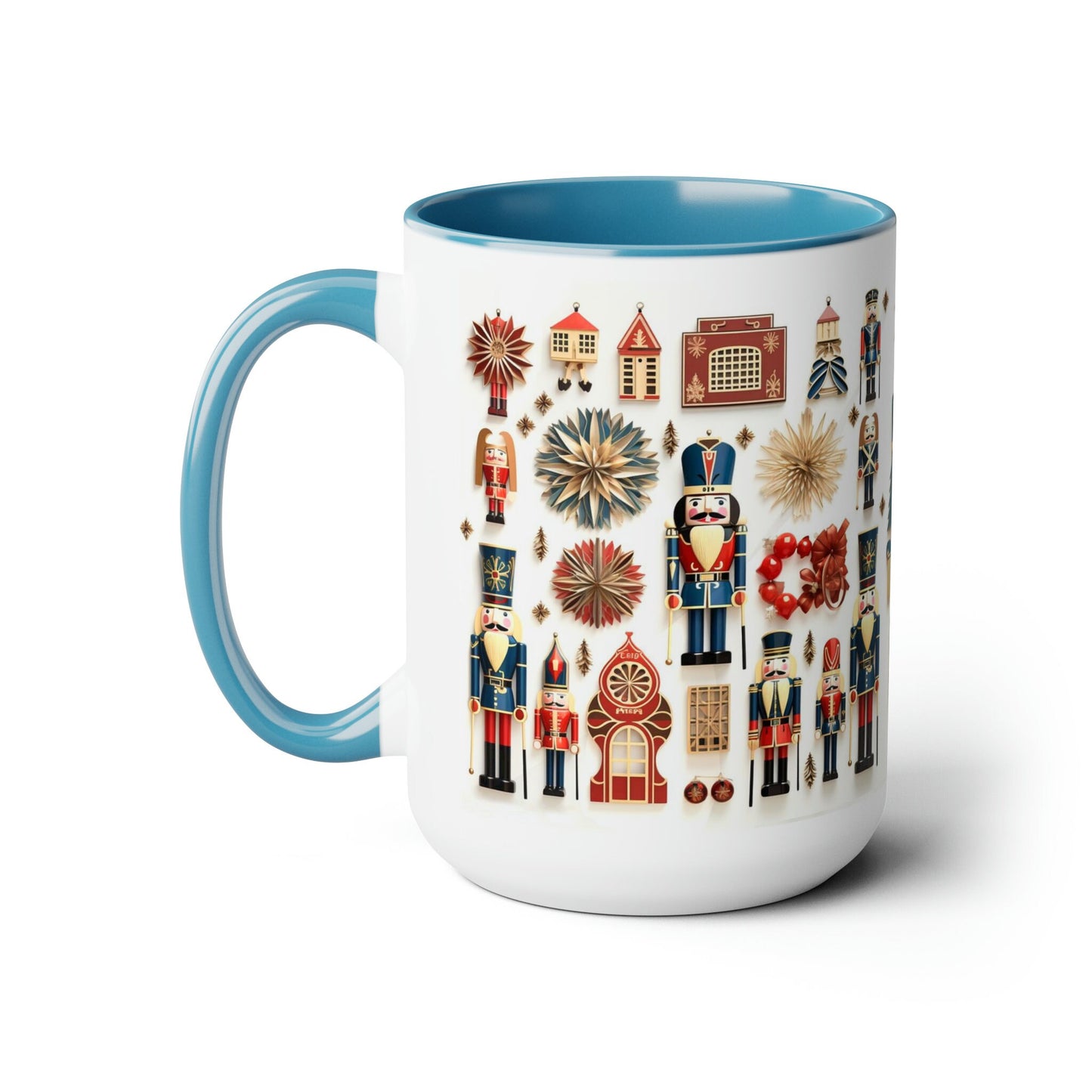 Nutcracker Colorful Mug_Blue Trim