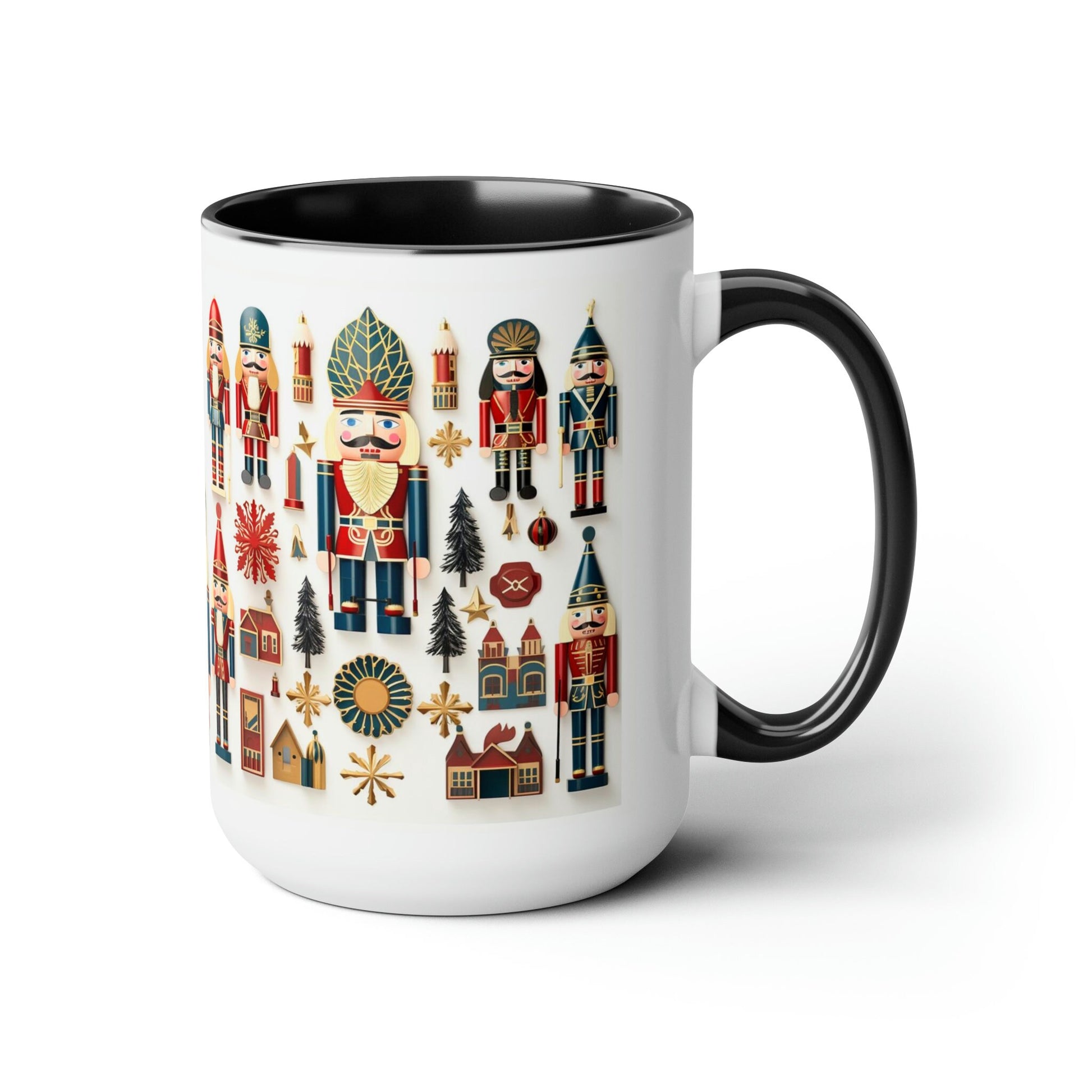 Nutcracker Holiday Mug_Black Trim