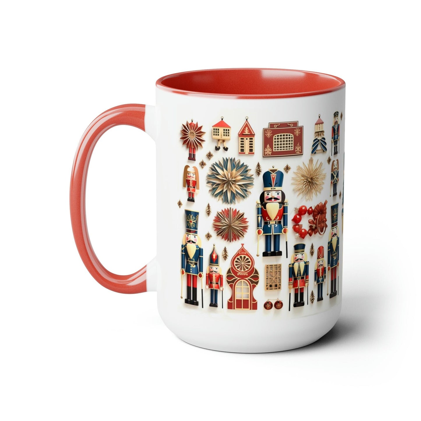 Nutcracker Colorful Mug_Red Accent Mug