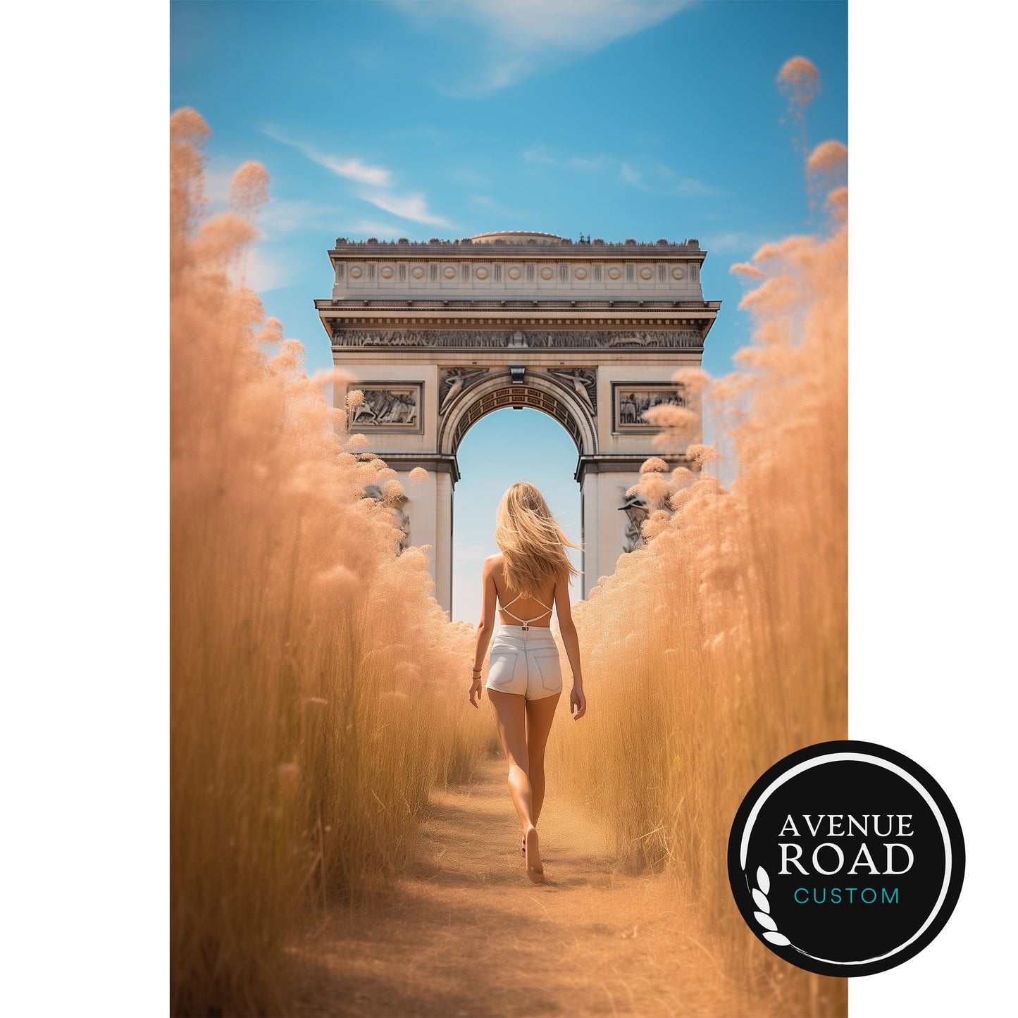 Arc de Triomphe Paris Fantasy_Front image