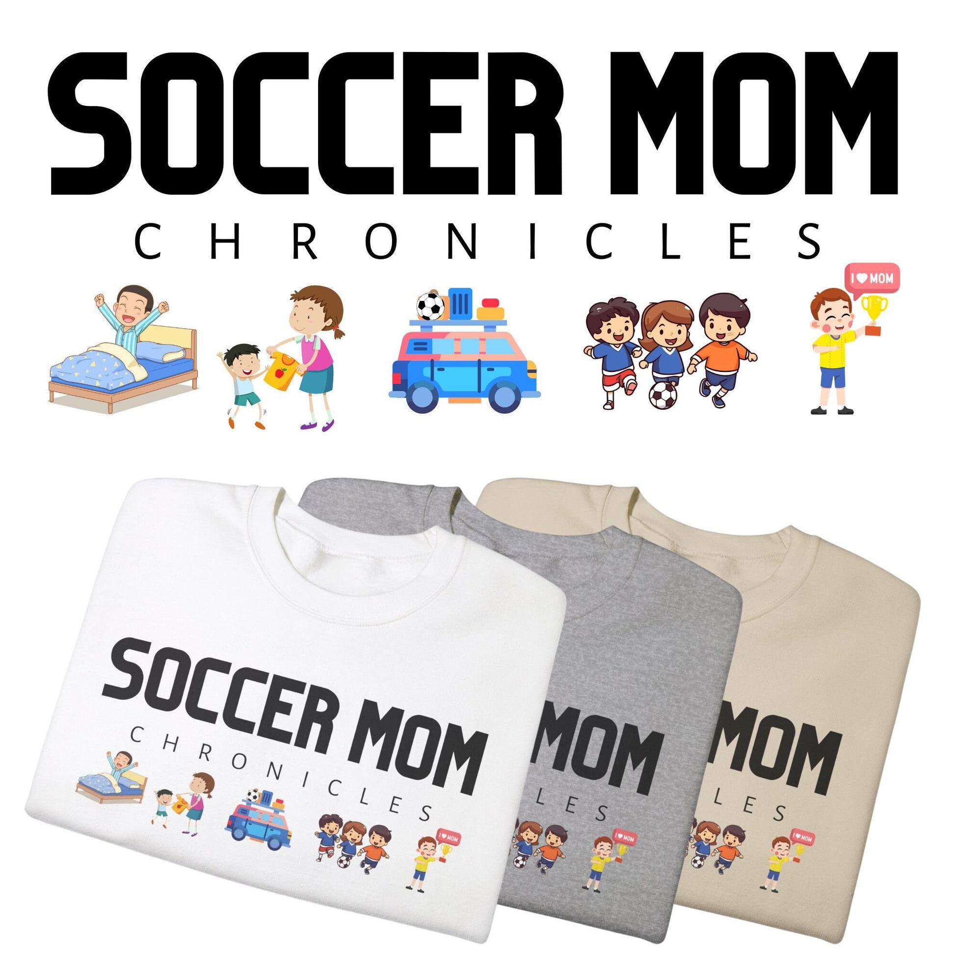 Soccer Mom Sweatshirt_Color Selection