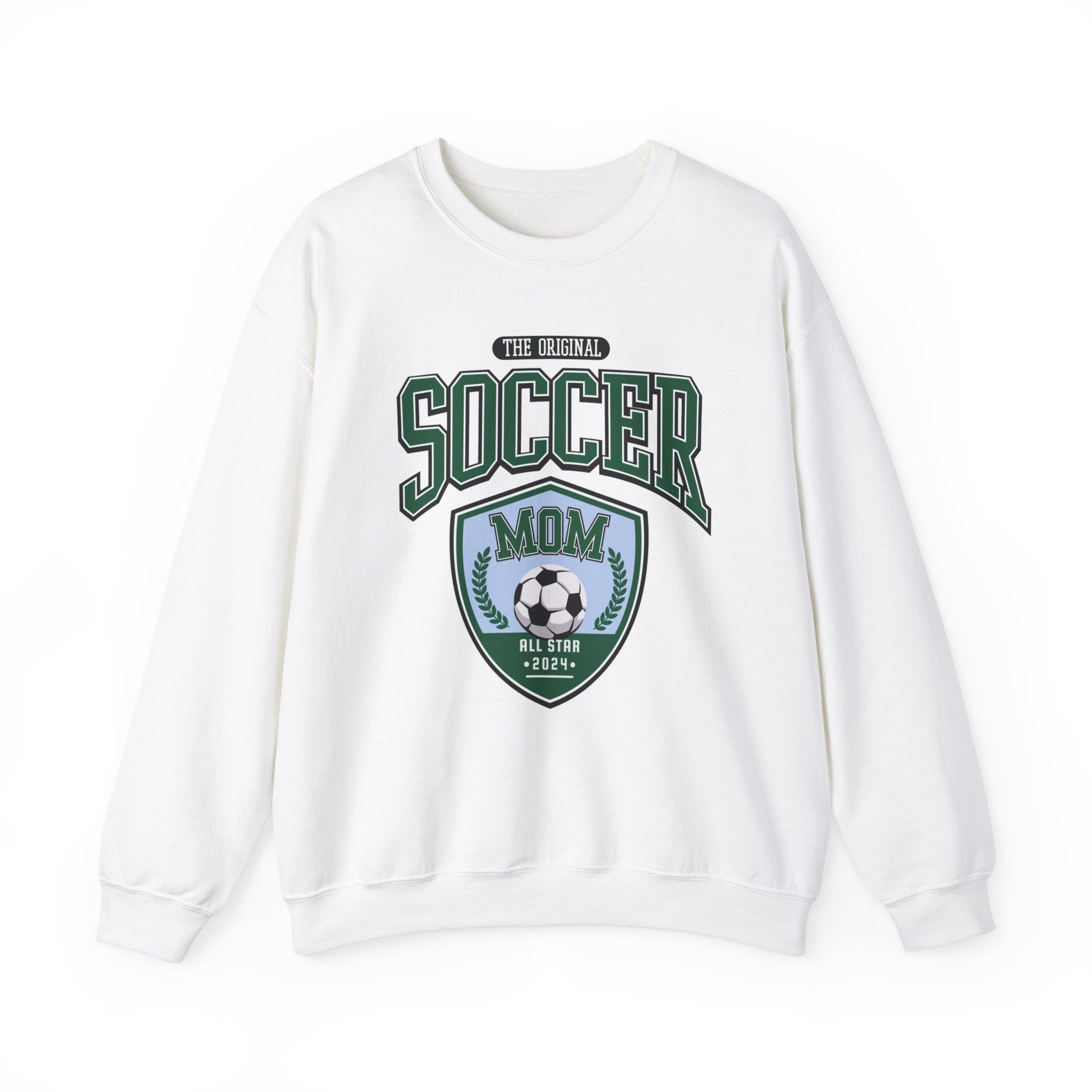 Soccer Mom Club Style Sweatshirt_White