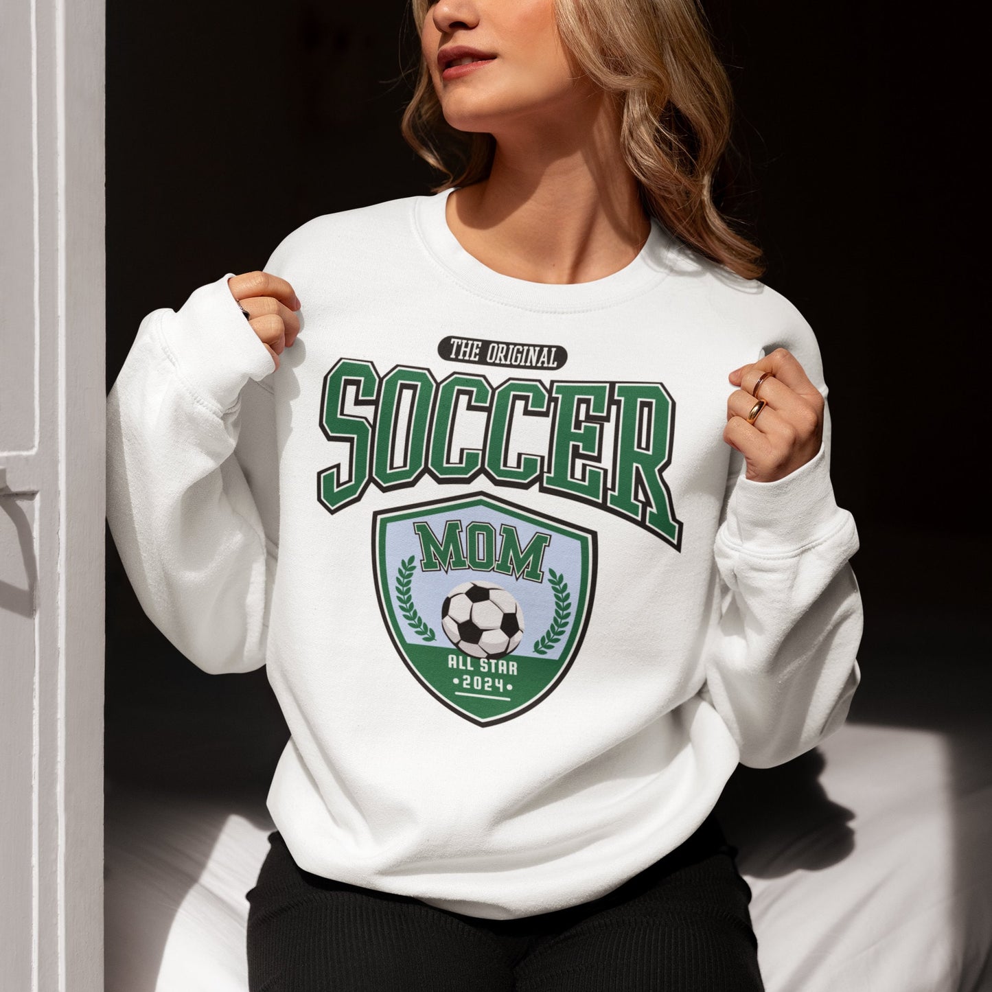 Soccer Mom Club Style Sweatshirt_Mom Mockup