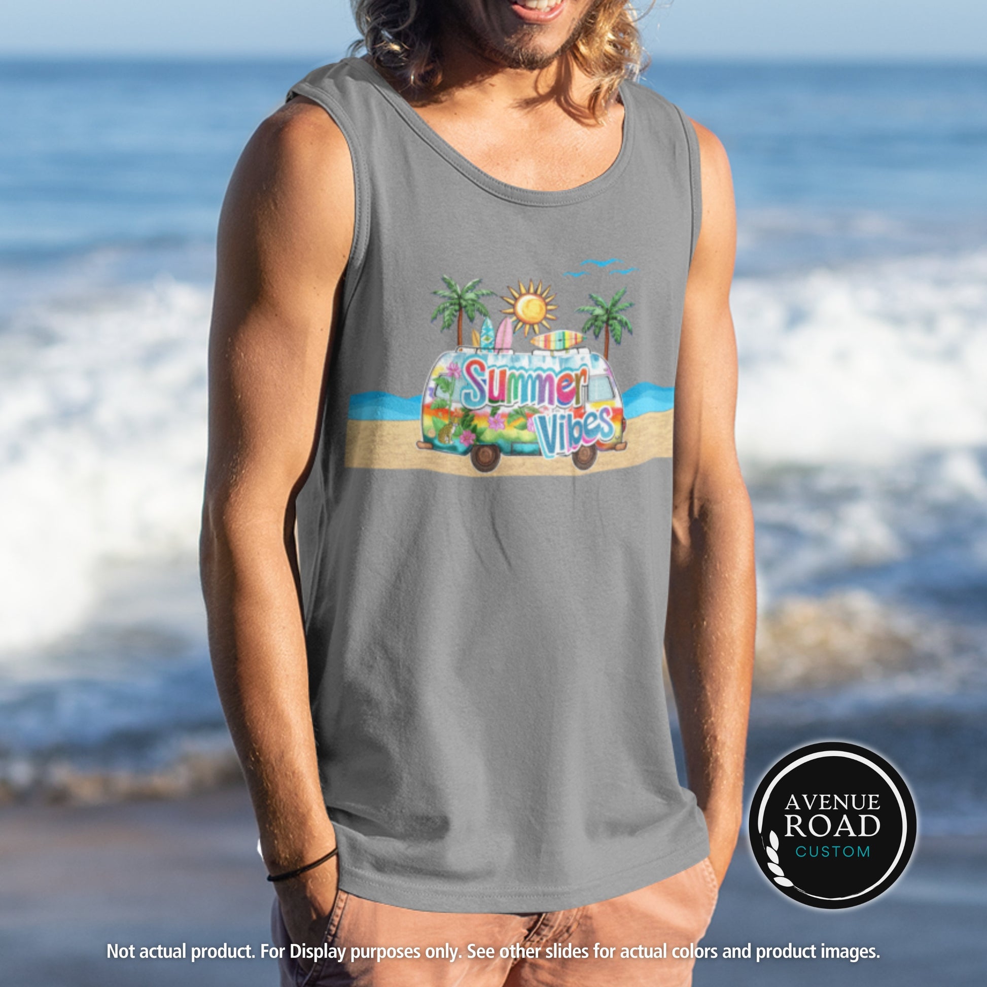 Summer Sports Tank Top_Grey Triblend