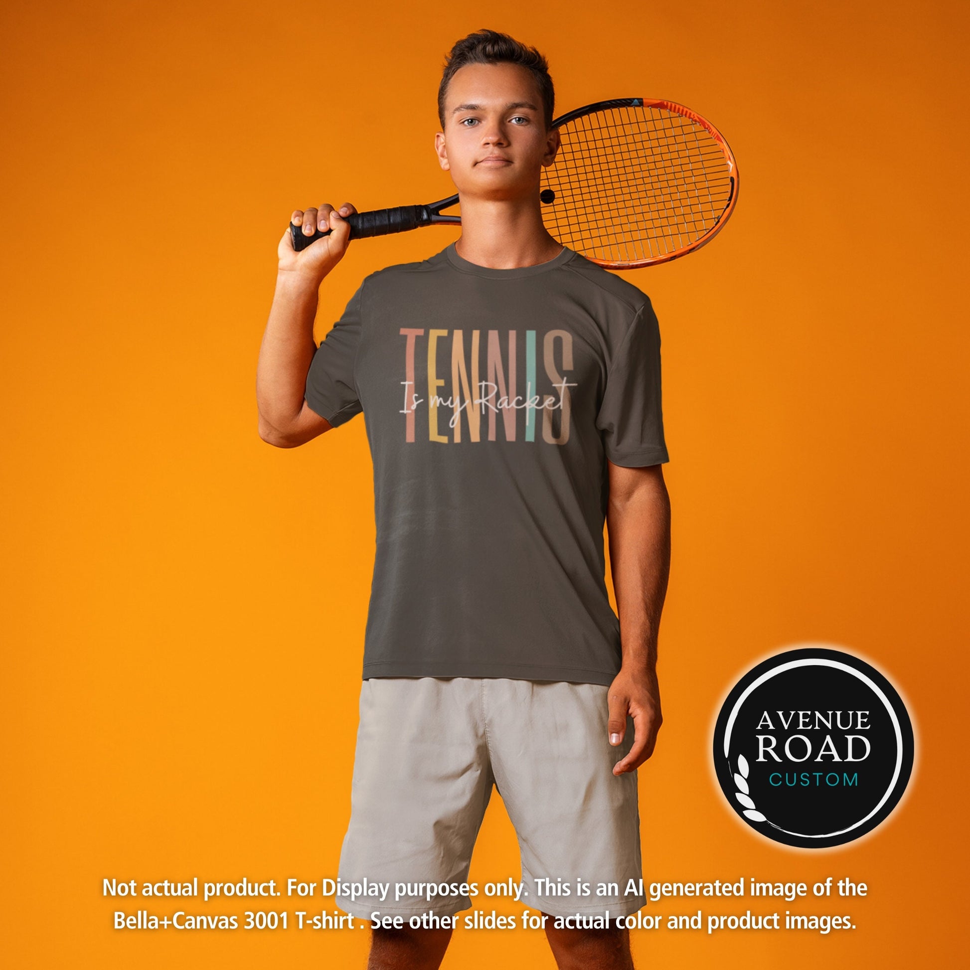 Sporty Tennis T-Shirt_Asphalt Shirt