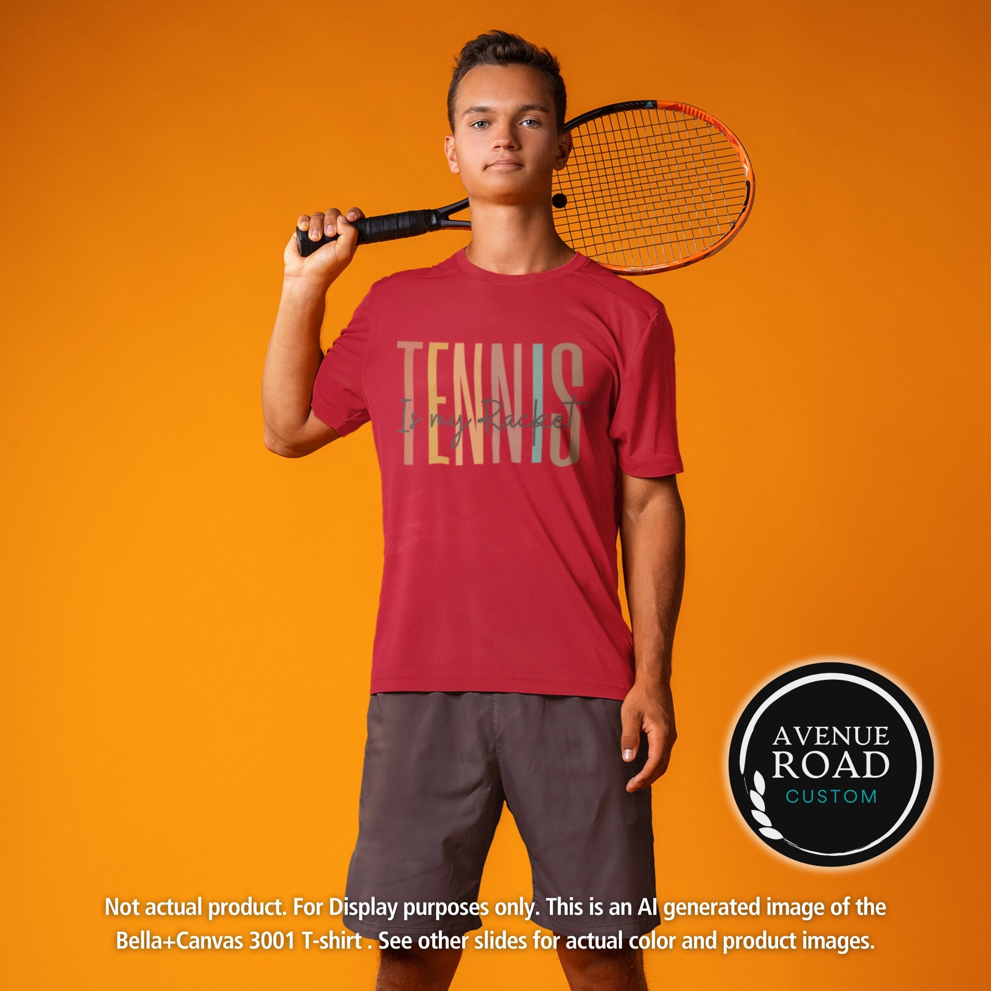 Sporty Tennis T-Shirt_Berry Shirt